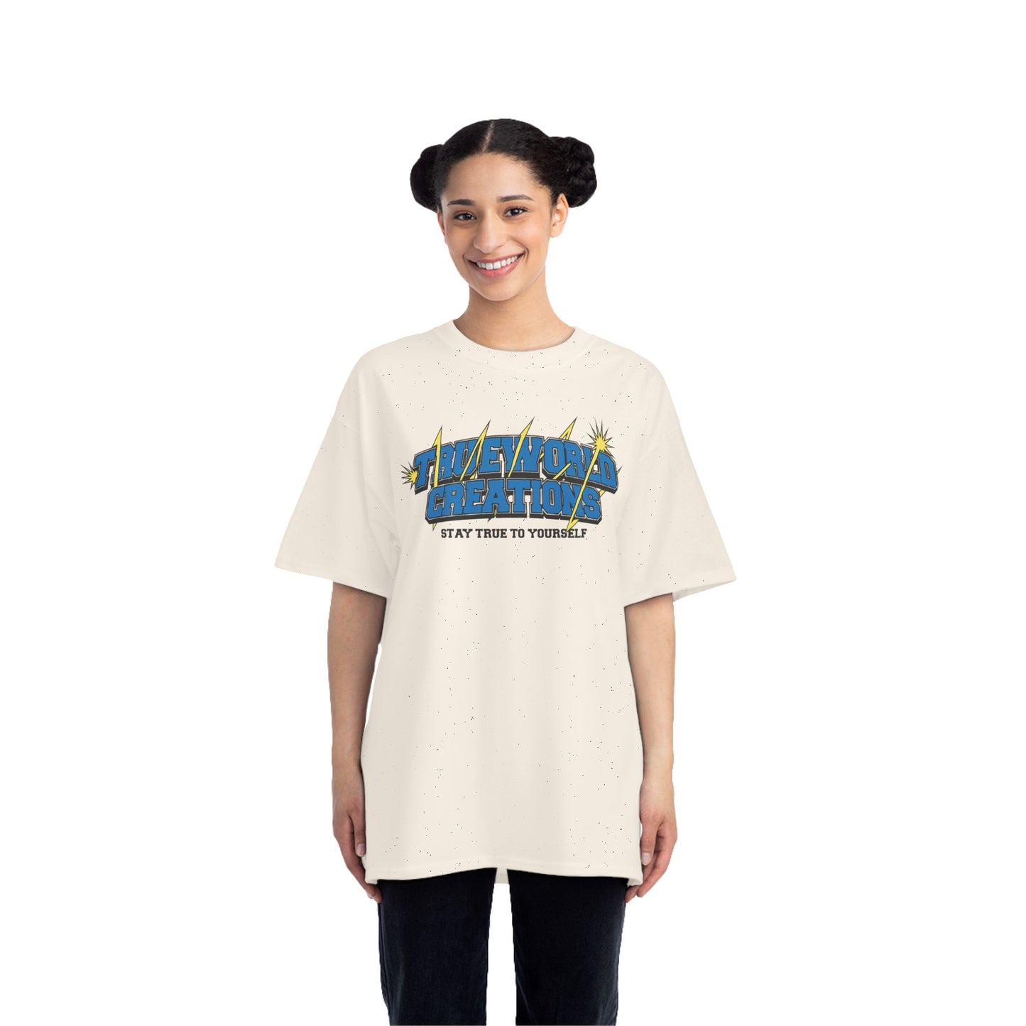 Vibrant TWC Graphic Tee, Stay True to Yourself Shirt, for Creatives