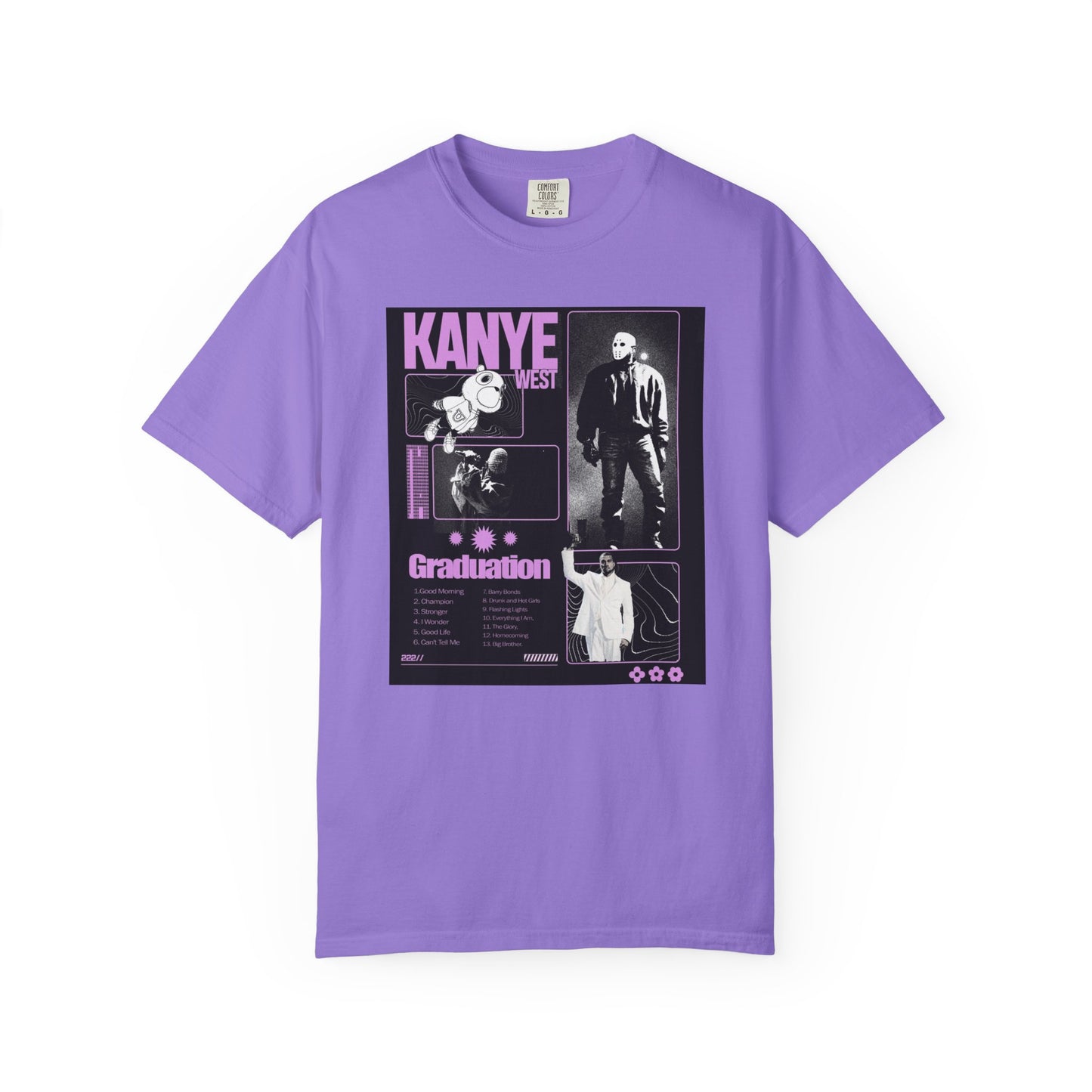 Unisex Garment-Dyed T-shirt- Kanye Graphic Tee