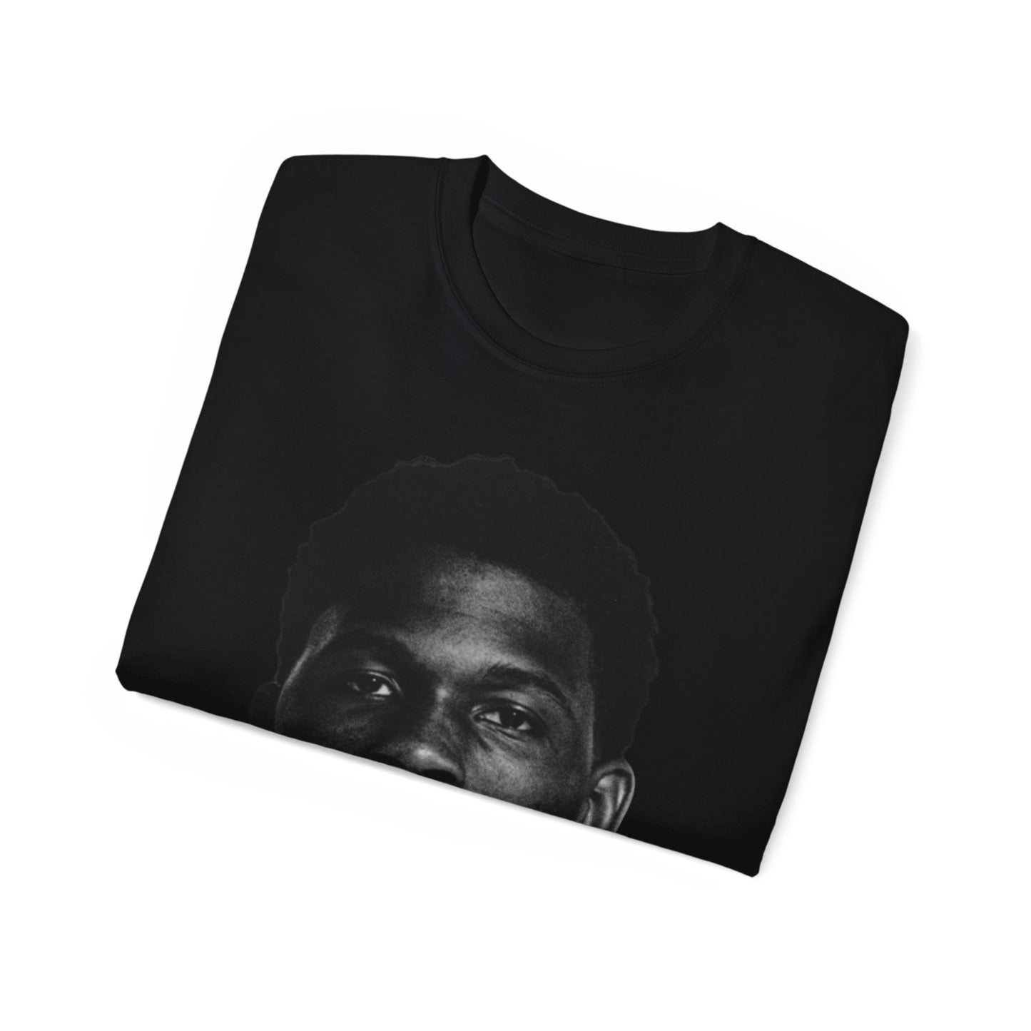 Portrait Tee — Anthony Edwards  Graphic with Gold Signature