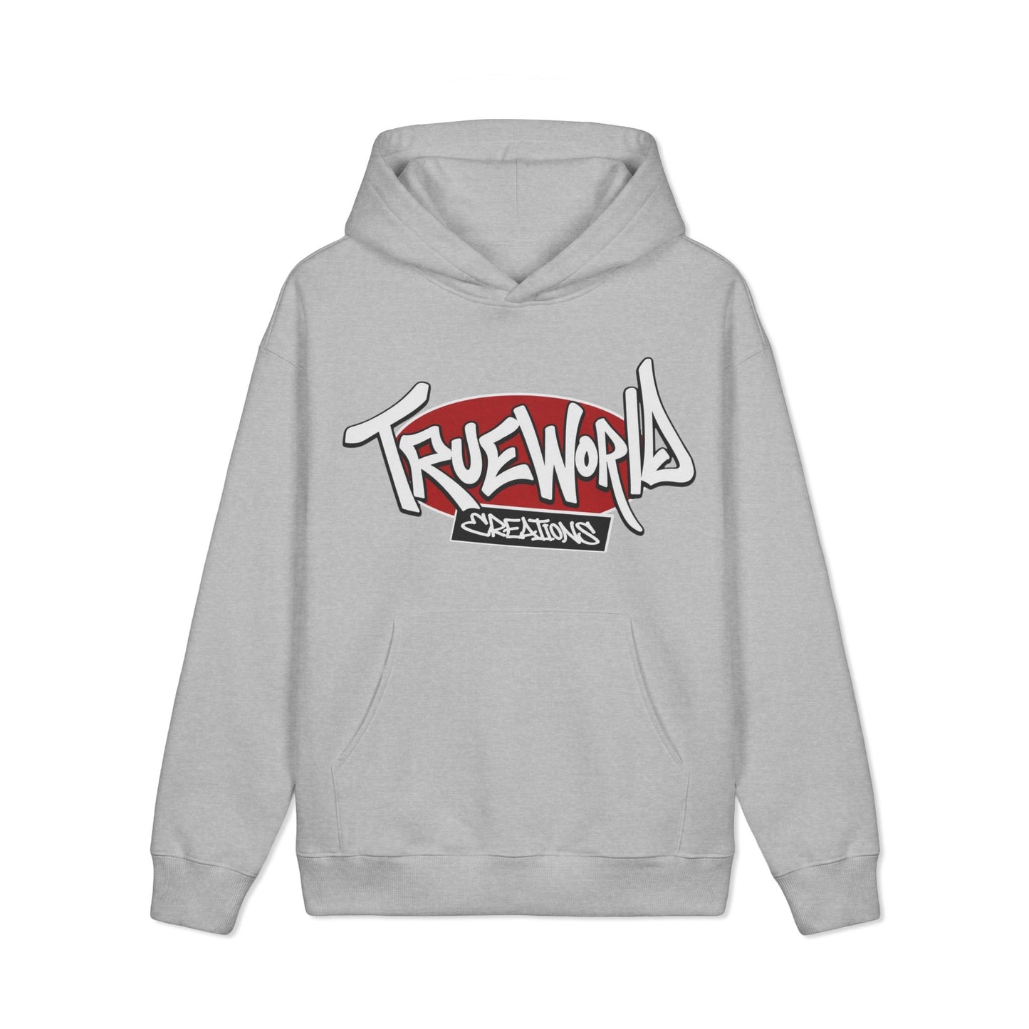 TrueWorld Creations Hoodie — Urban Graffiti Logo Pullover