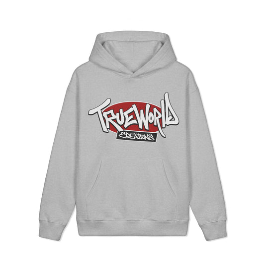 TrueWorld Creations Hoodie — Urban Graffiti Logo Pullover