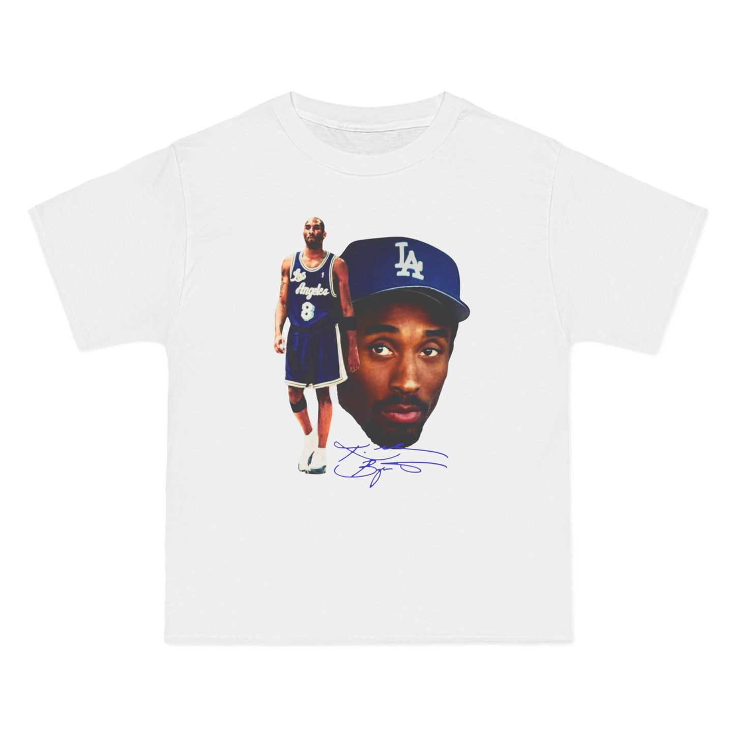 Retro Basketball Portrait T-Shirt — Icon Face & Player Graphic