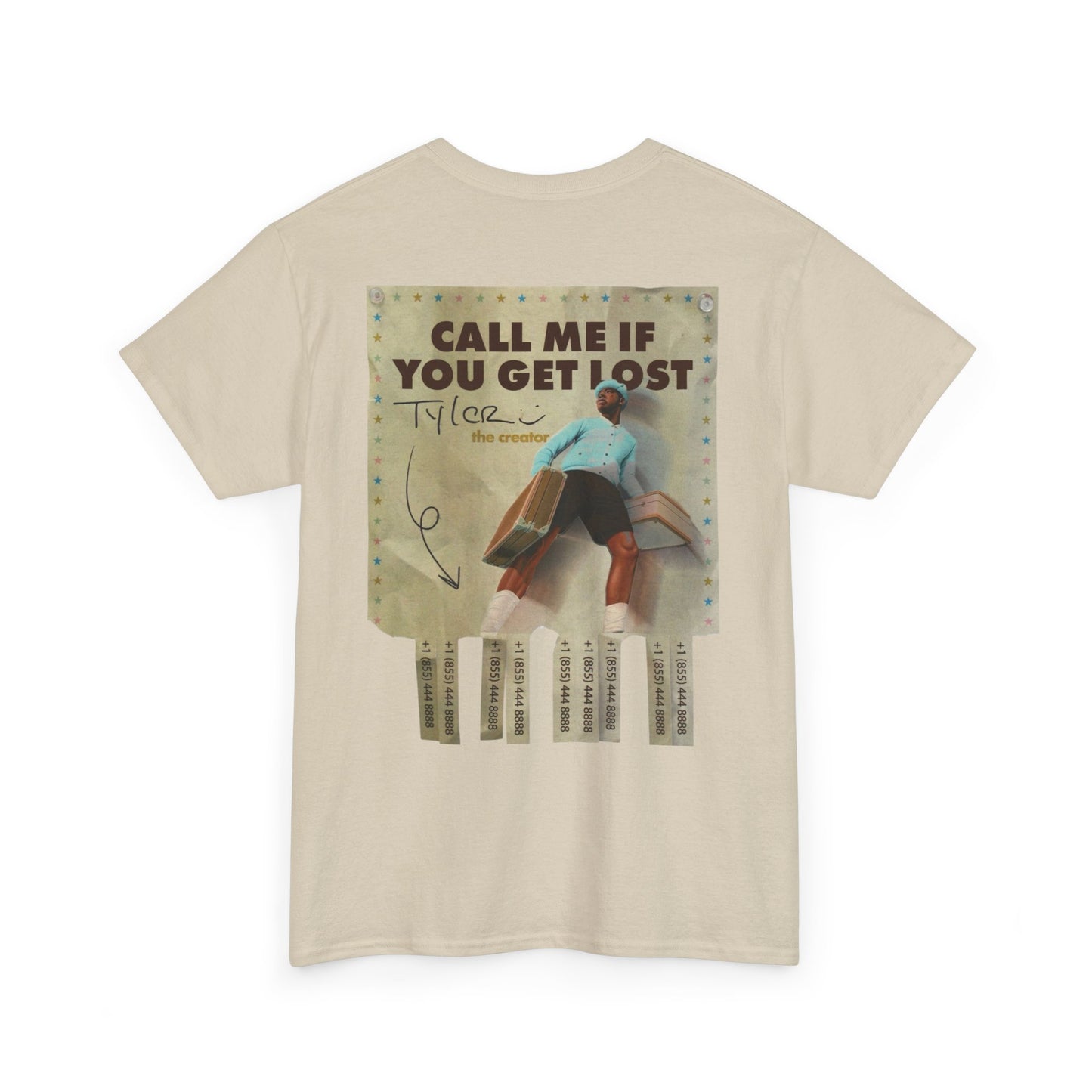 Unisex Cotton Tyler the creator Graphic T-shirt