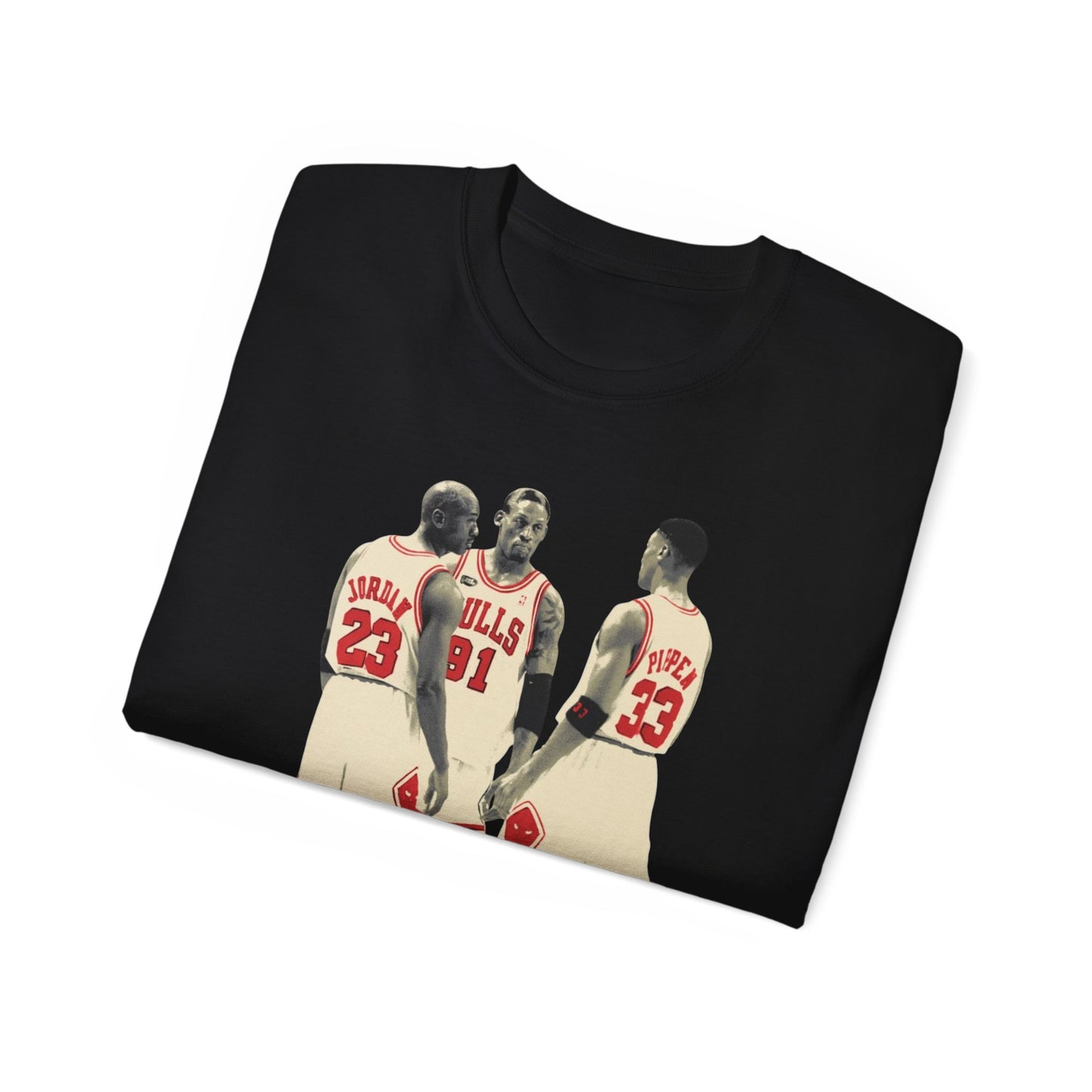 Vintage Basketball Legends trio Tee - Retro Chicago Players Graphic