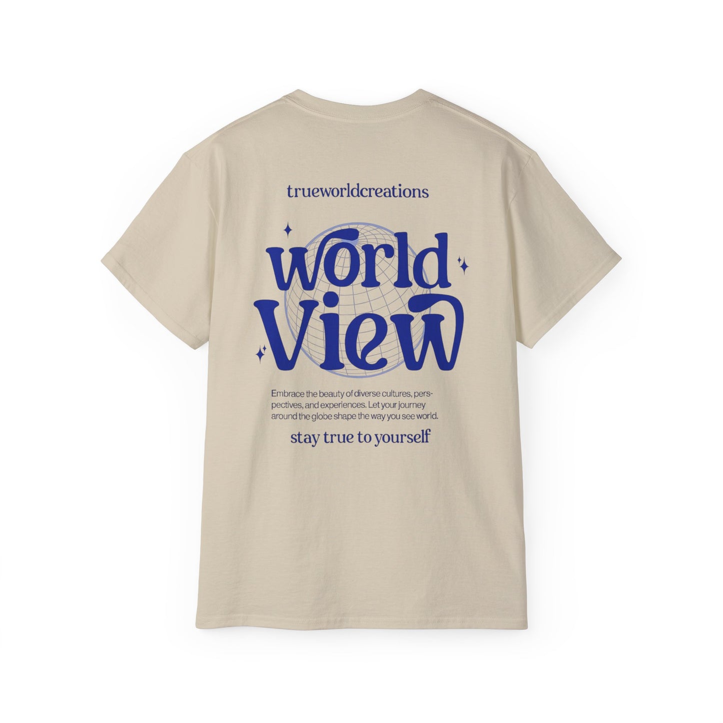 Inspiring Unisex Tee - TWC World View Graphic