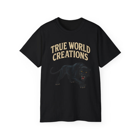 TWC Black Panther Graphic T-shirt Design