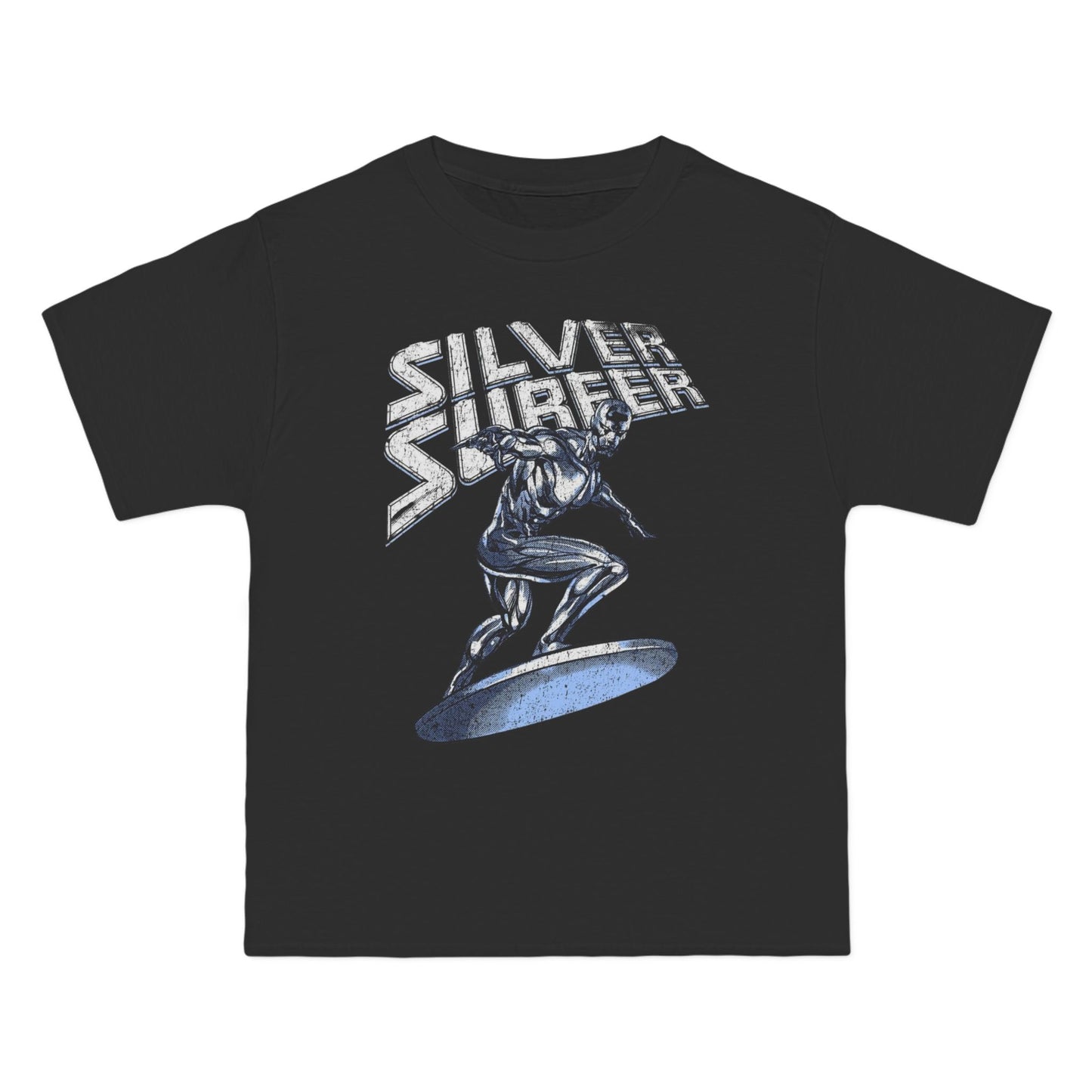 Silver Surfer Graphic T-Shirt — Retro Surfing Comic Tee