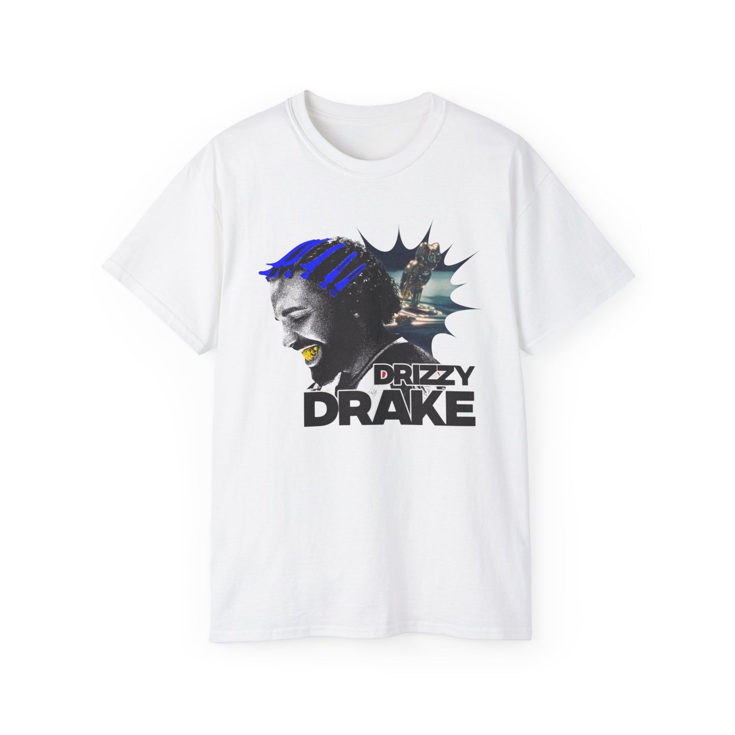 Graphic Music Artist Tee — "Drizzy Drake" Vintage Hip-Hop Design
