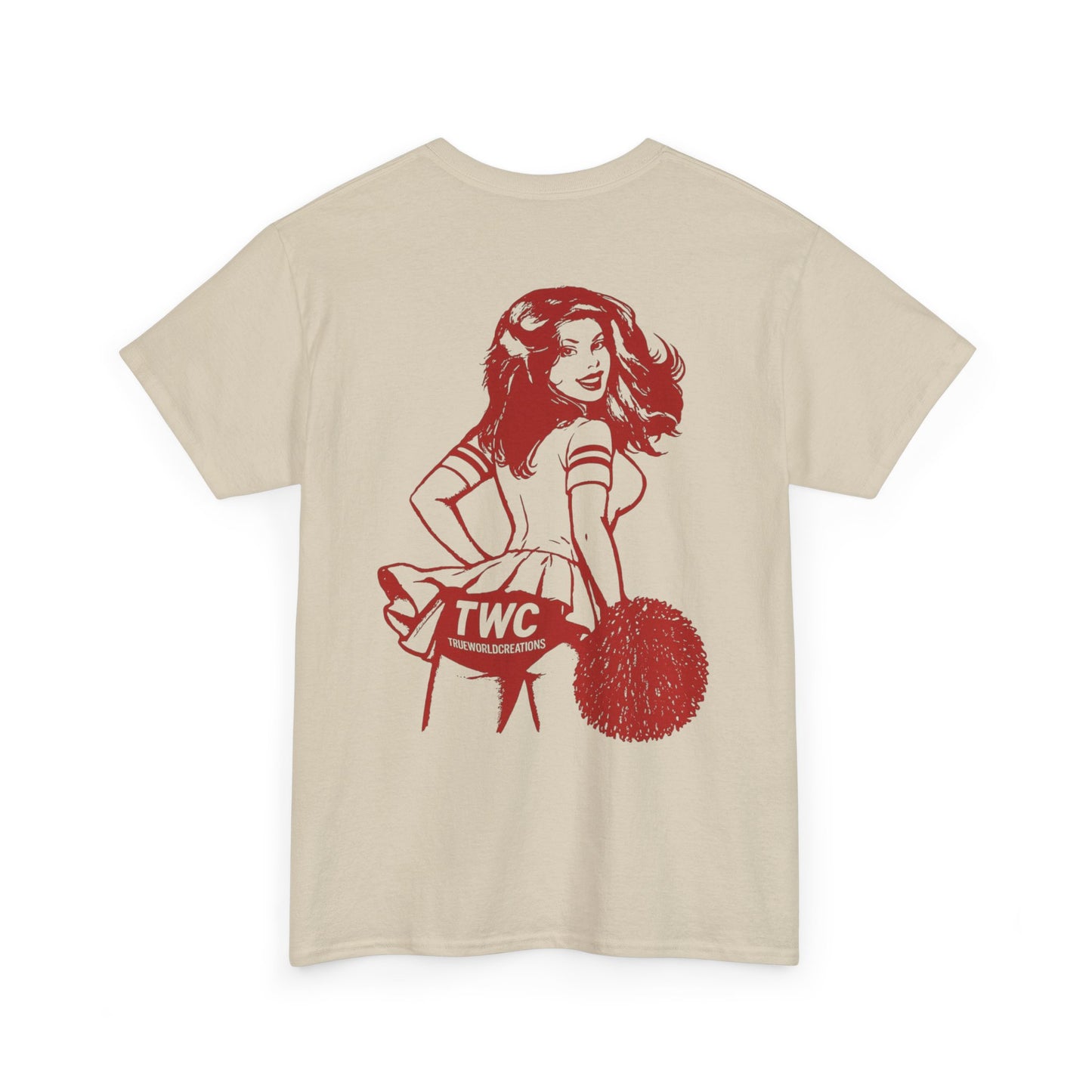 True World Creations Cheerleader graphic T-shirt