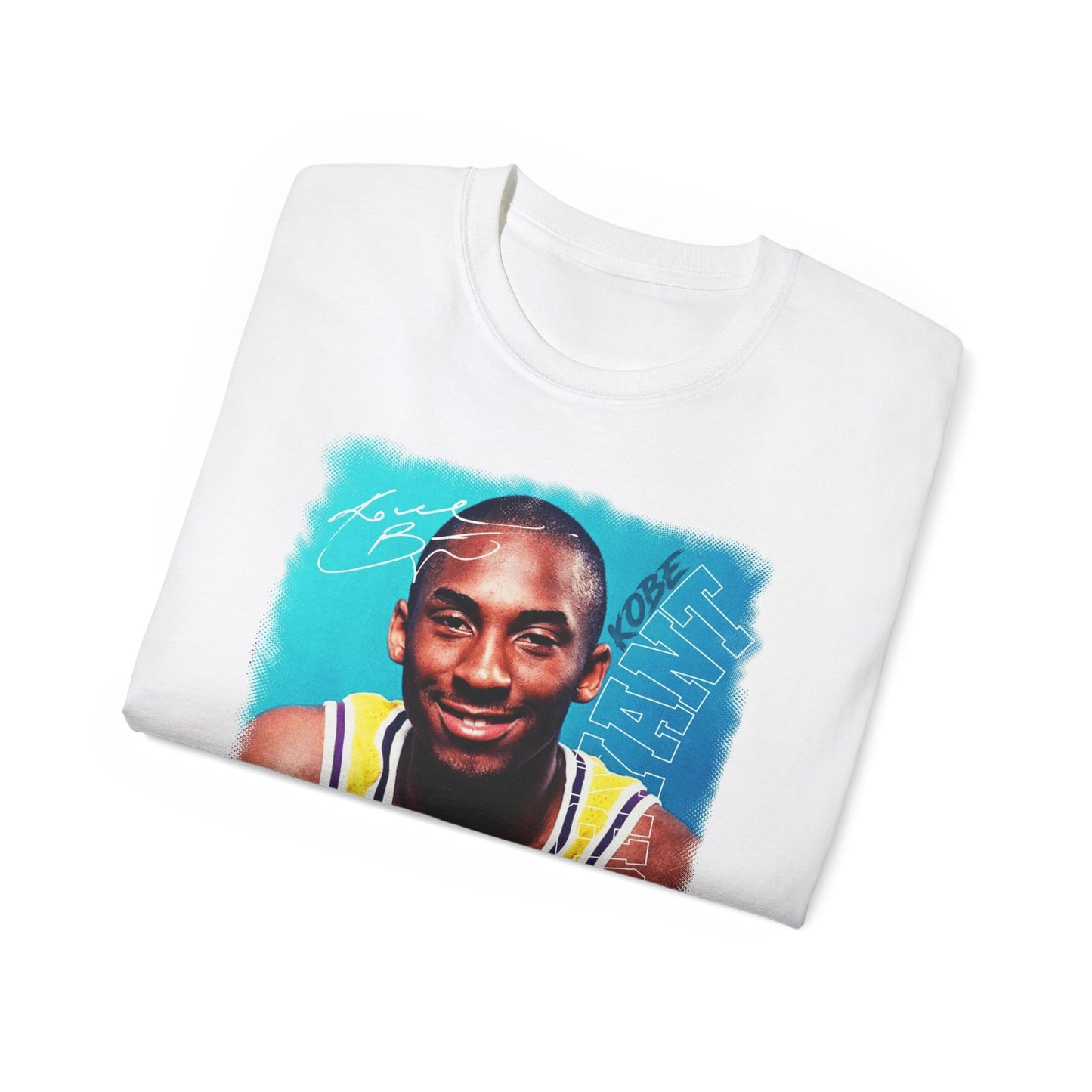Kobe Vintage Lakers Basketball Player Portrait Tee