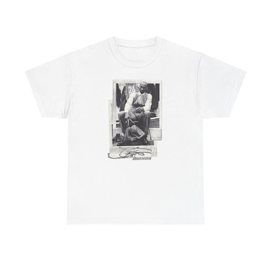 Vintage Kobe Style Unisex Heavy Cotton Tee - Basketball Inspired Graphic