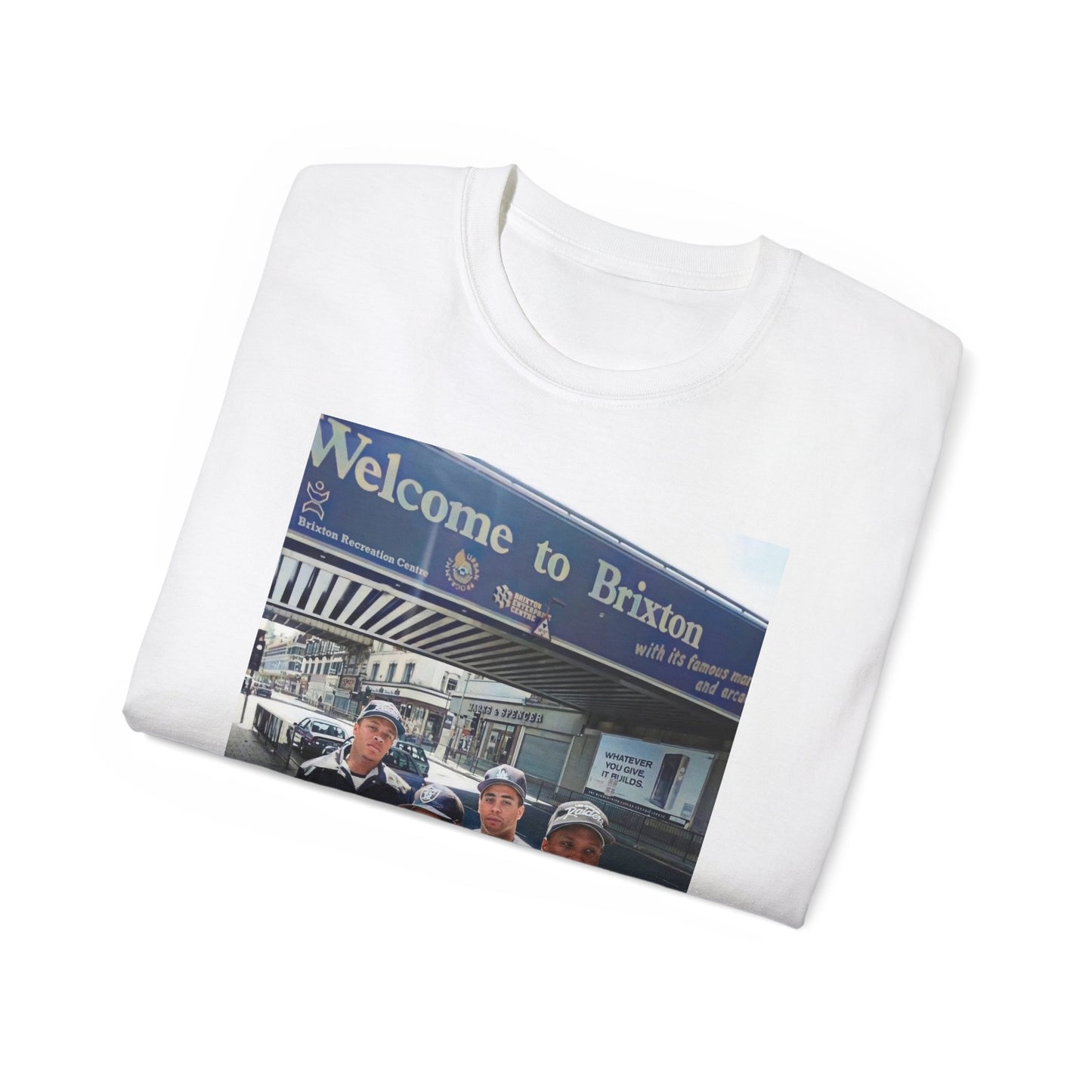 Welcome to Brixton Tee, Vintage Graphic T-Shirt
