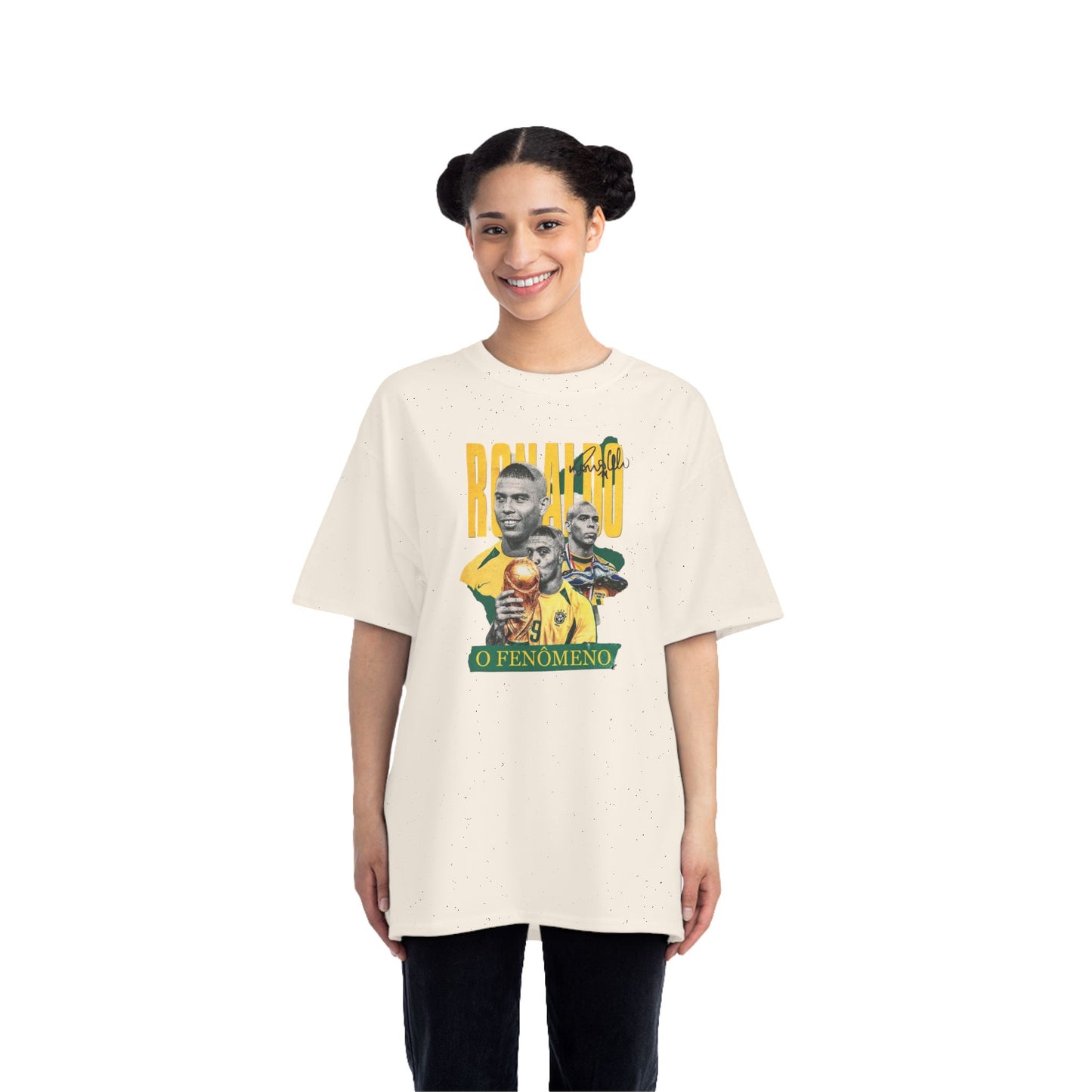 Ronaldo O Fenomeno Tribute T-Shirt | Retro Sportswear for Soccer Fans