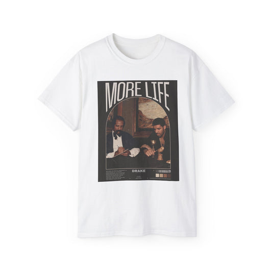 More Life Unisex Ultra Cotton Tee, Music T-Shirt, Drake , Casual Streetwear