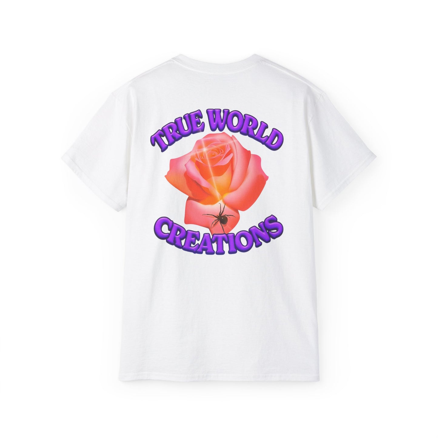 TrueWorldCreations -Graphic T-shirt The Spiders Flower