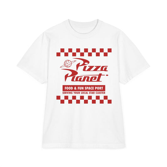 Pizza Planet Graphic T‑Shirt — Retro Toy Story graphic