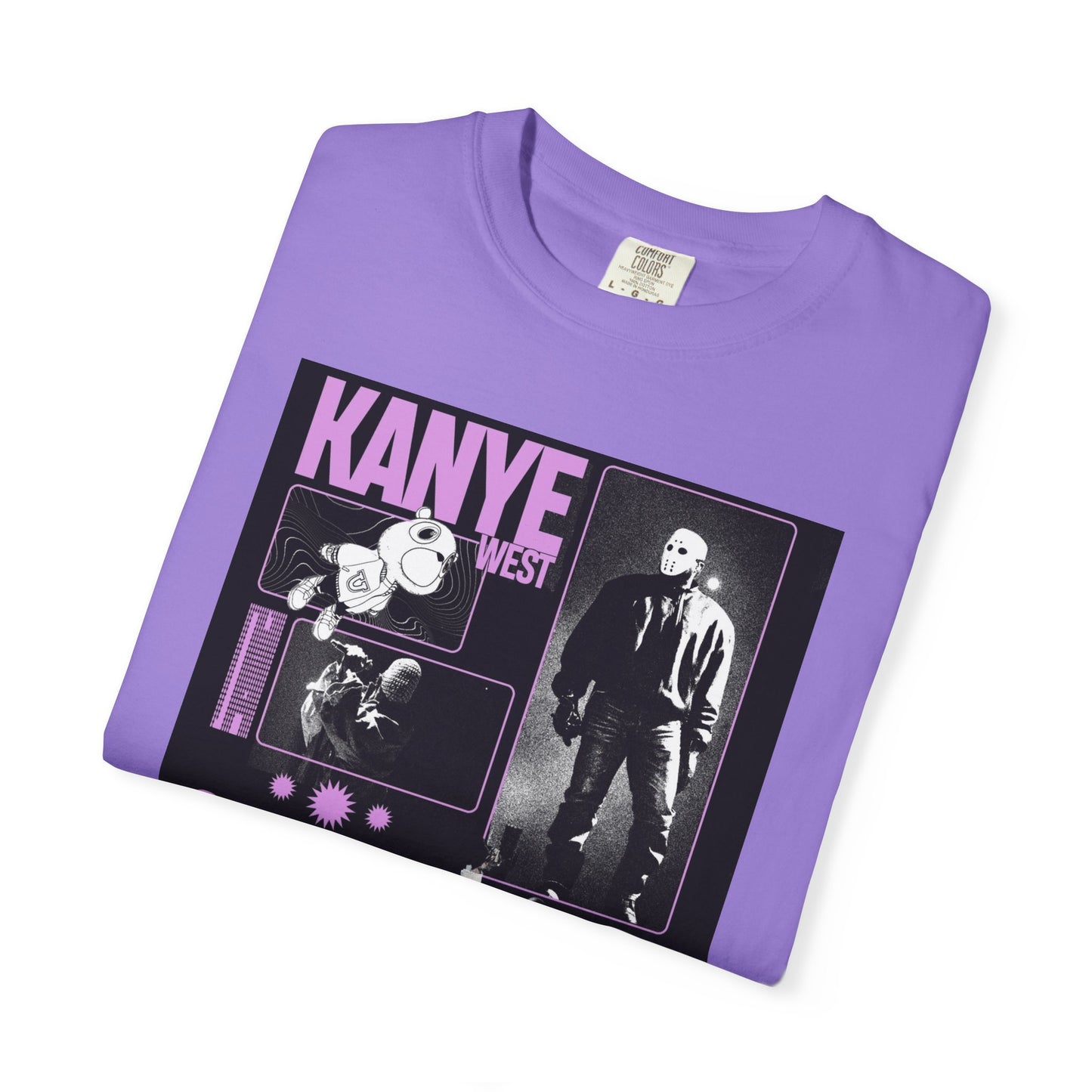 Unisex Garment-Dyed T-shirt- Kanye Graphic Tee
