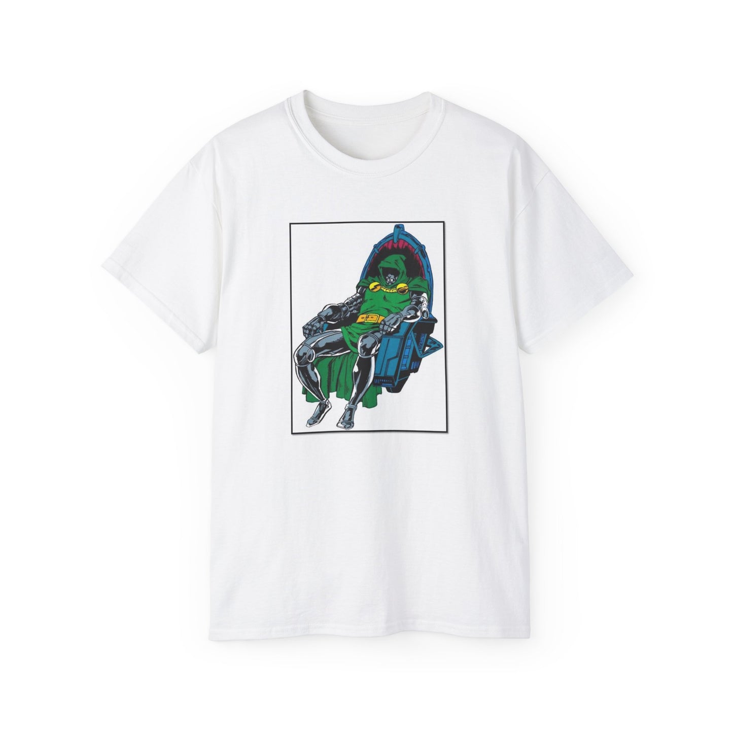 True Lies Doctor Doom Graphic Tee — Vintage Comic Book Villain T-Shirt