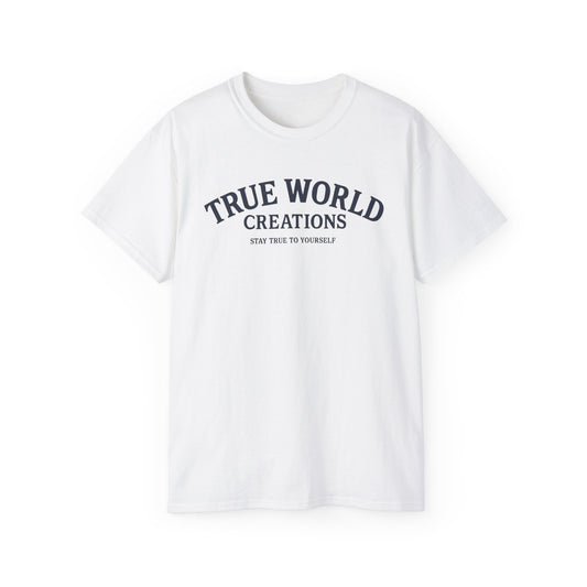 TrueWorldCreations Inspirational Cotton Tee - for Dreamers, Everyday Style