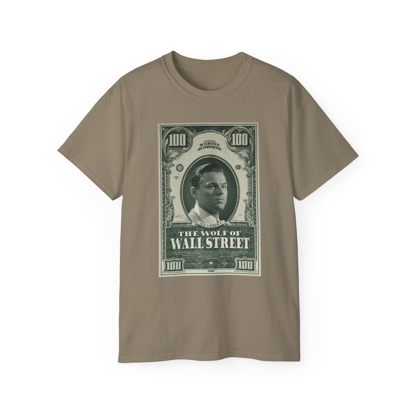 Wolf of Wall Street Inspired graphic T-shirt