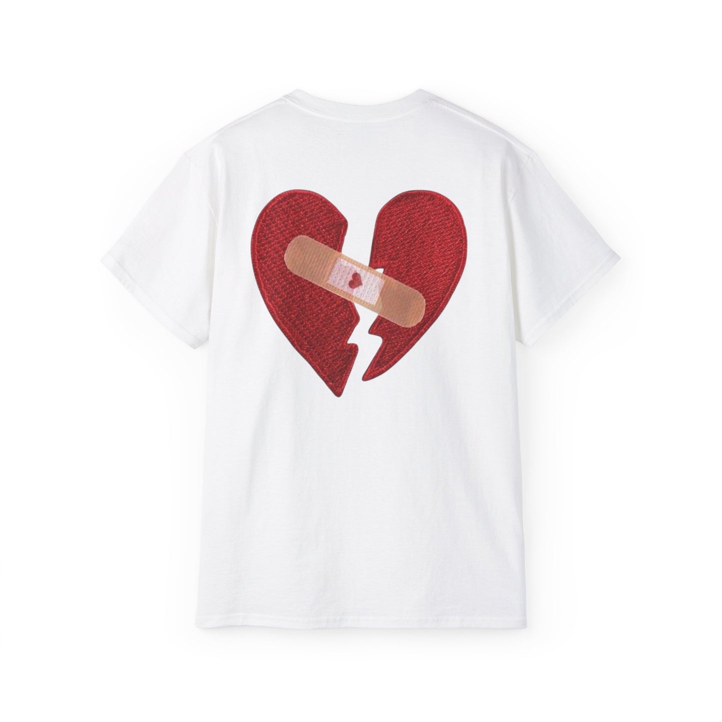True World Creations Graphic Valentines bandaid Tee