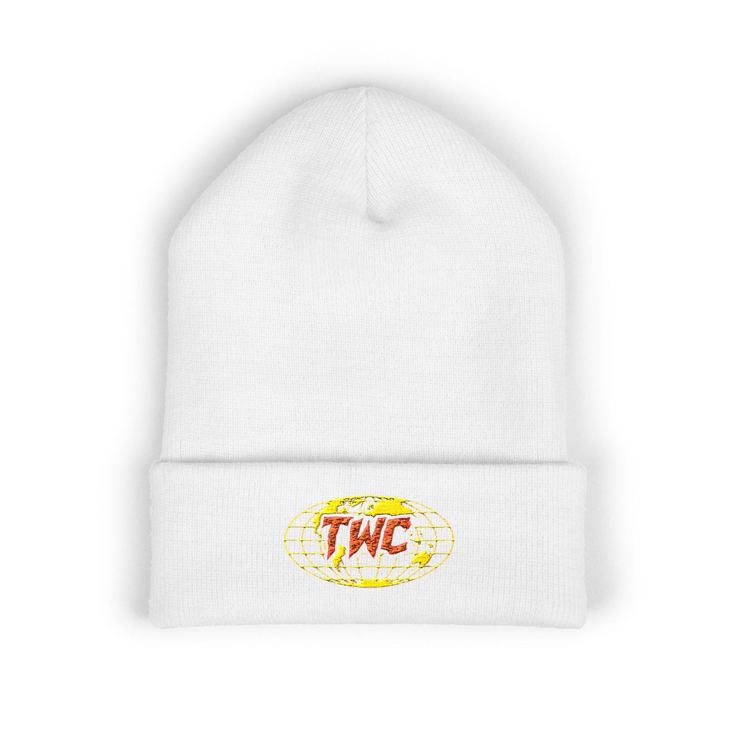 Embroidered 'TWC' Classic Cuffed Beanie — Cozy TrueWorldCreations Winter Hat