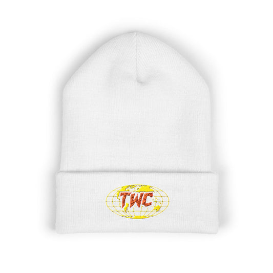 Embroidered 'TWC' Classic Cuffed Beanie — Cozy TrueWorldCreations Winter Hat