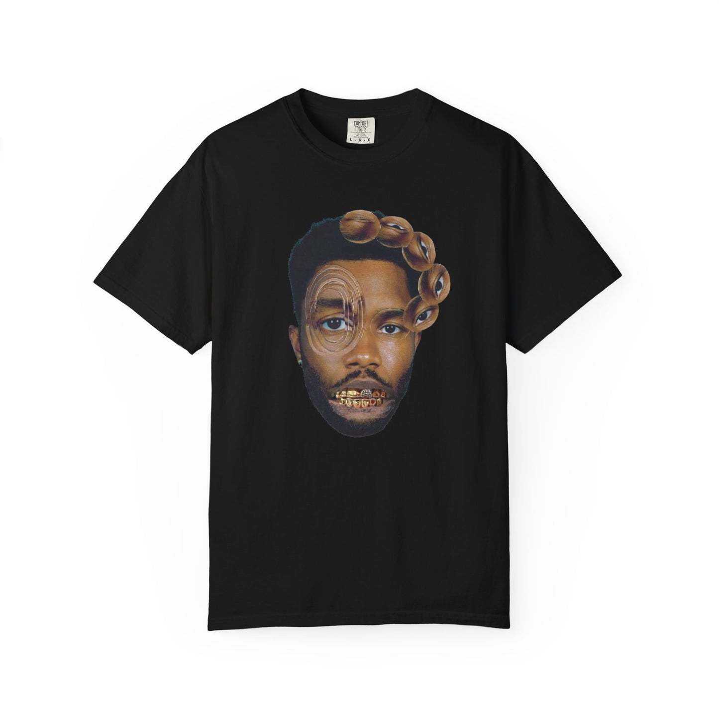 Artistic Unisex Garment-Dyed T-Shirt with Unique Design