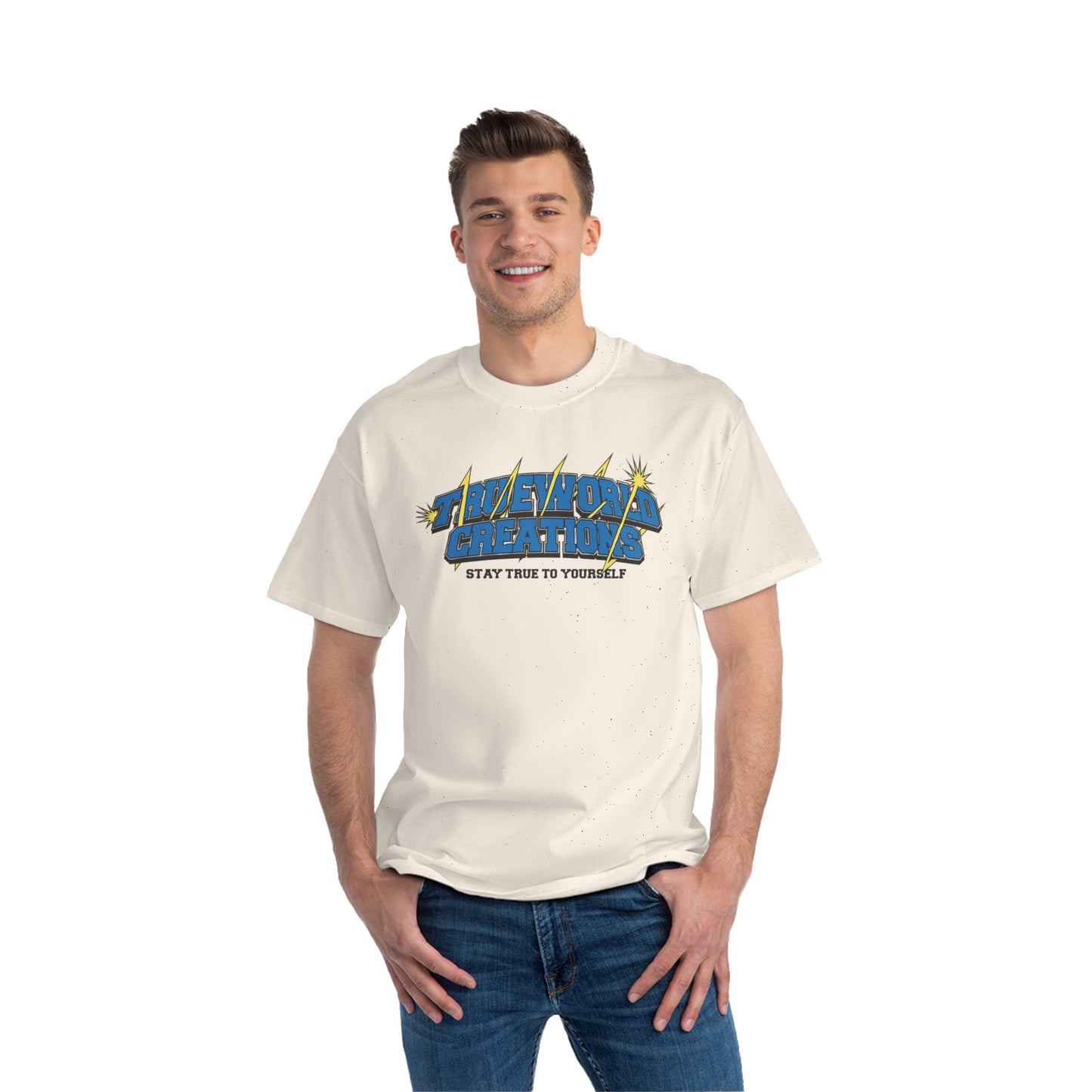 Vibrant TWC Graphic Tee, Stay True to Yourself Shirt, for Creatives