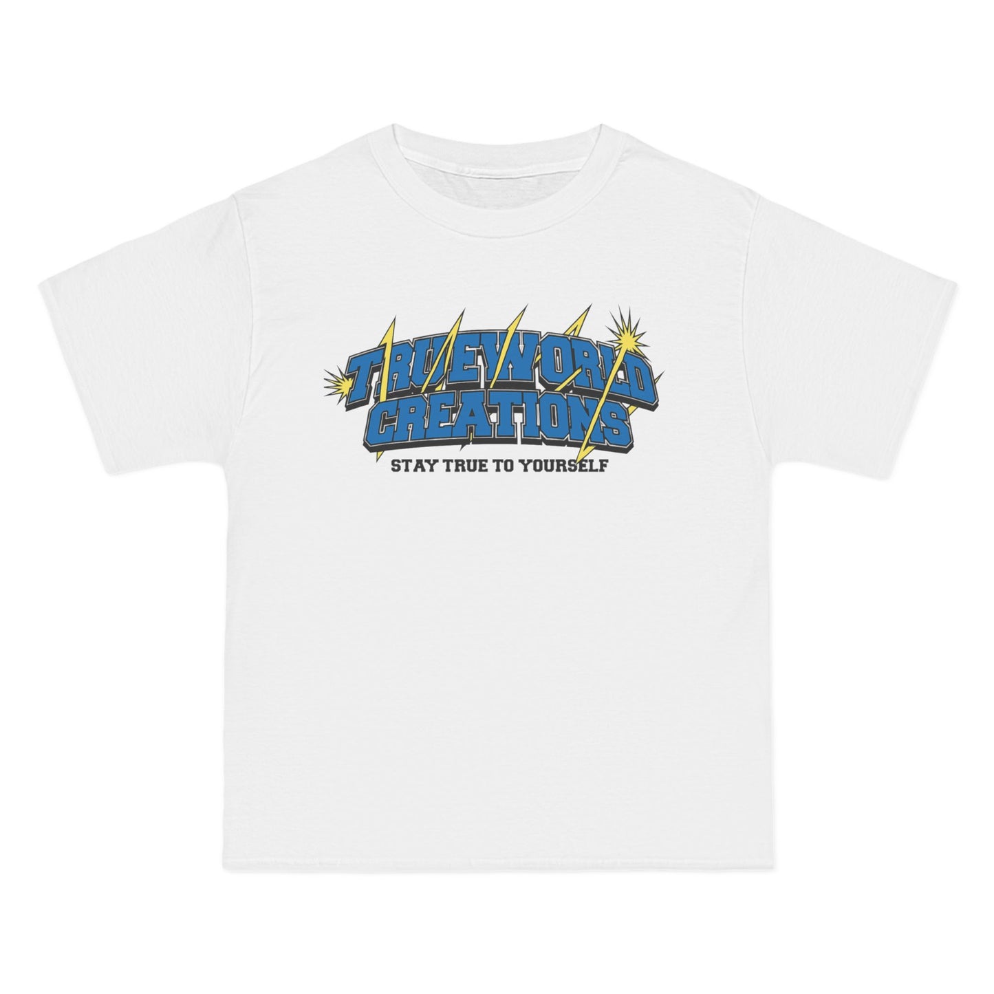 Vibrant TWC Graphic Tee, Stay True to Yourself Shirt, for Creatives
