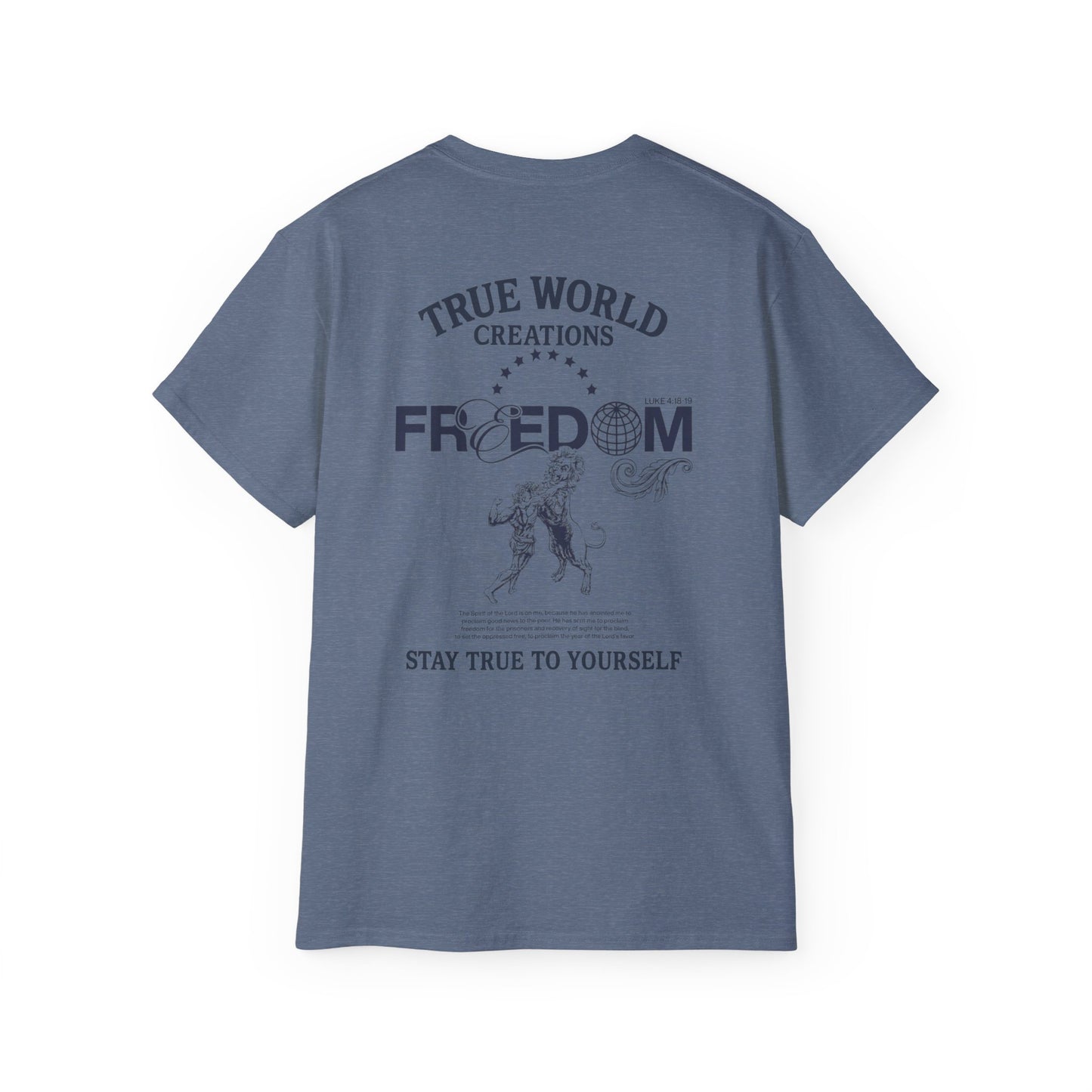 TrueWorldCreations Inspirational Cotton Tee - for Dreamers, Everyday Style