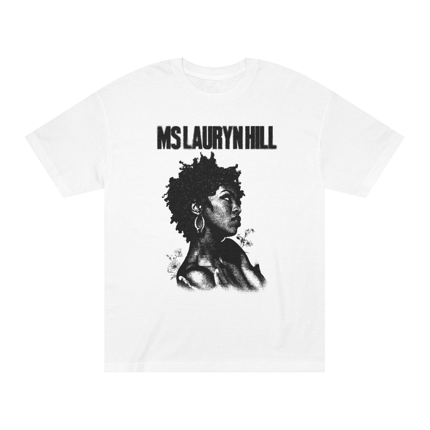 Retro Soul Portrait Tee — Ms Lauryn Hill Graphic T-Shirt