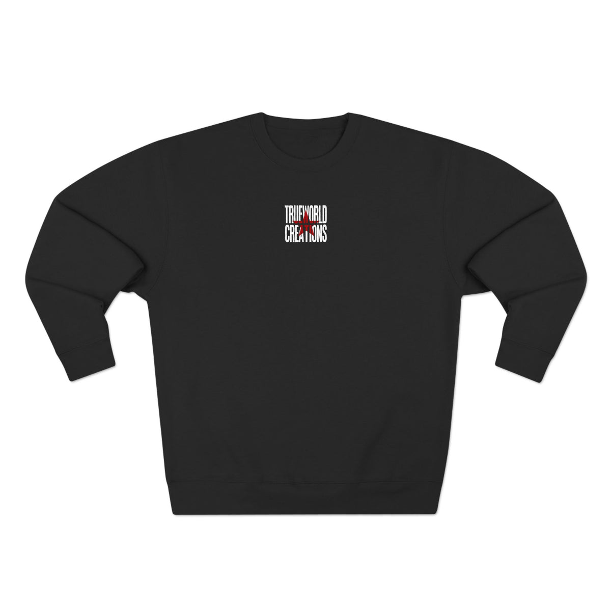 TrueWorld Creations Sweatshirt — Graphic Logo Crewneck
