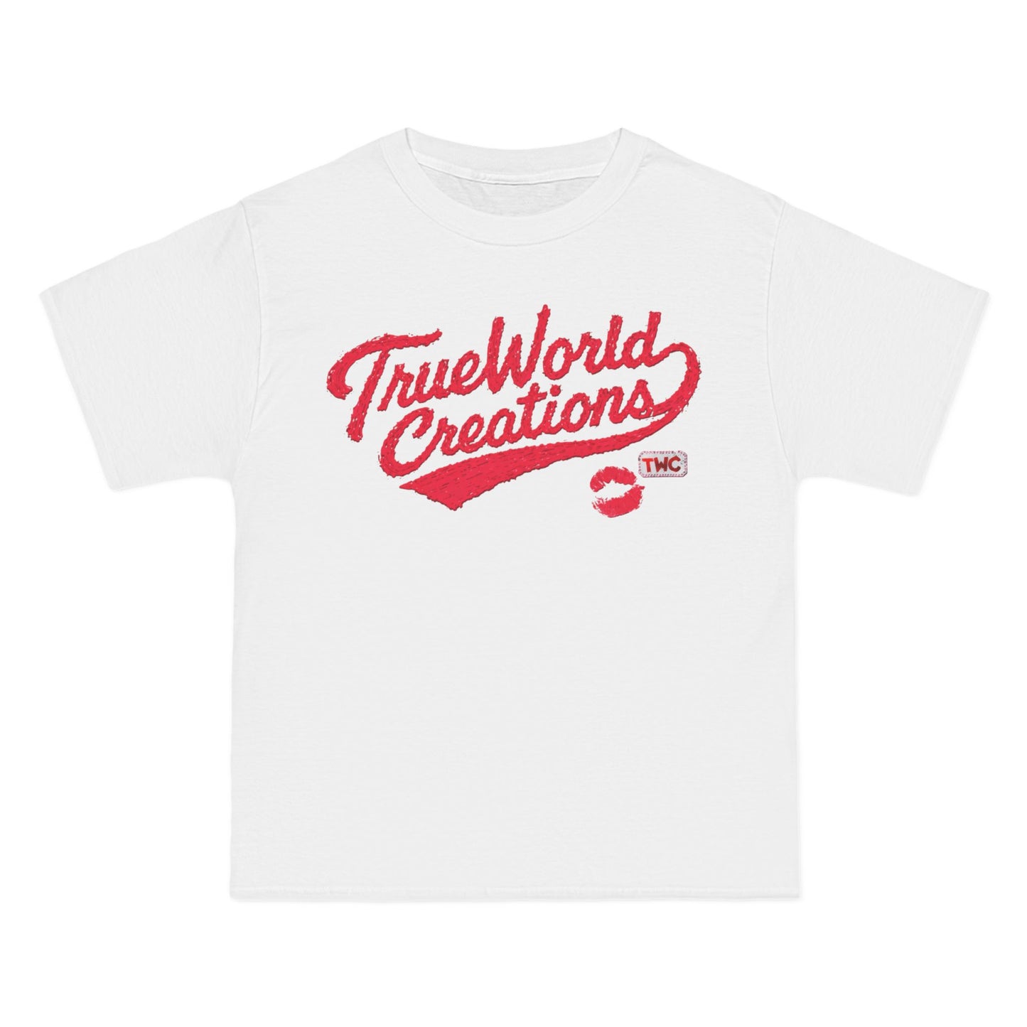 TrueWorld Creations kiss graphic T-Shirt