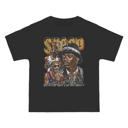 Snoop Vintage Portrait T-Shirt - Retro Hip Hop Graphic Tee