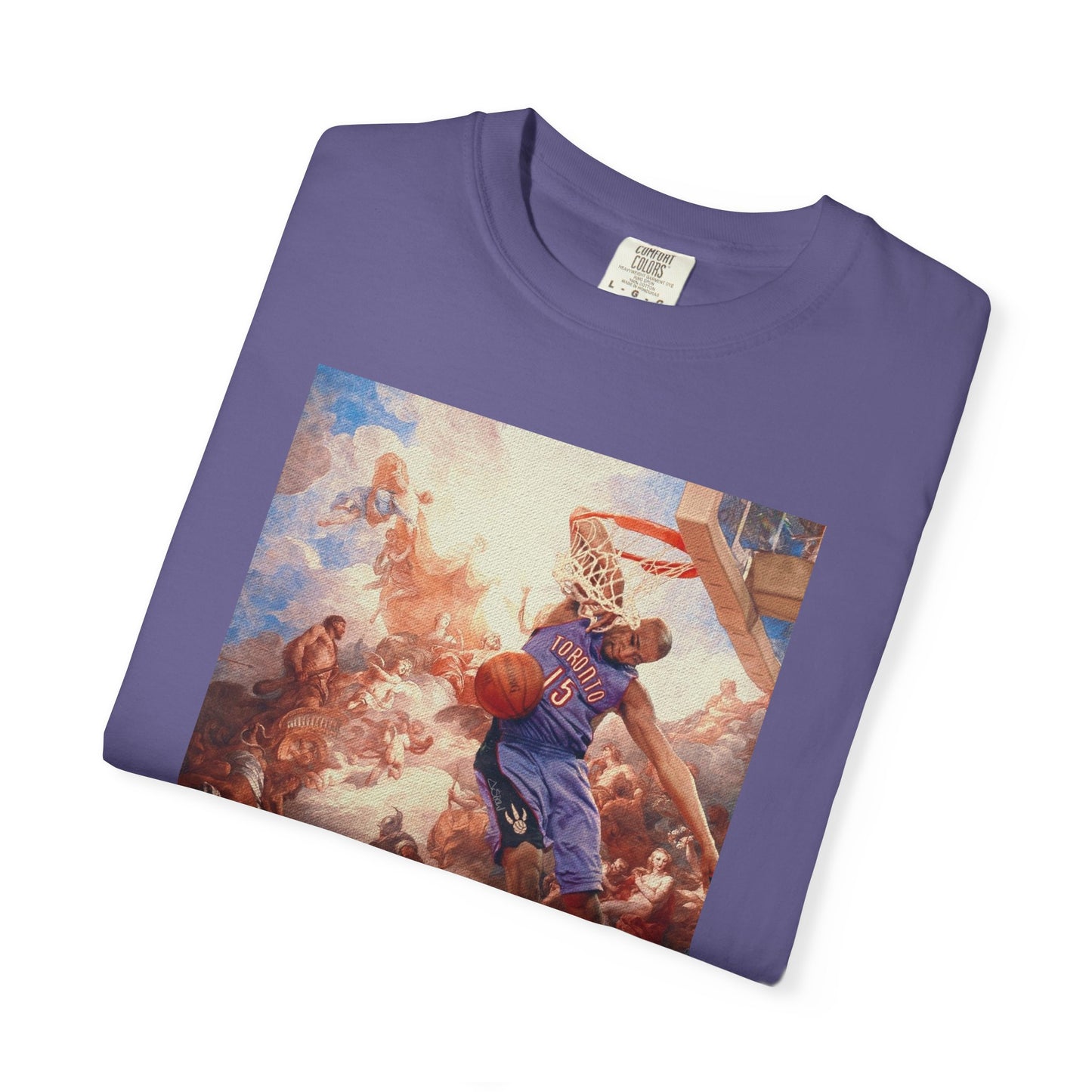 VINSANITY Basketball T-shirt | Unisex Garment-Dyed Tee | Vince Carter Inspired Design