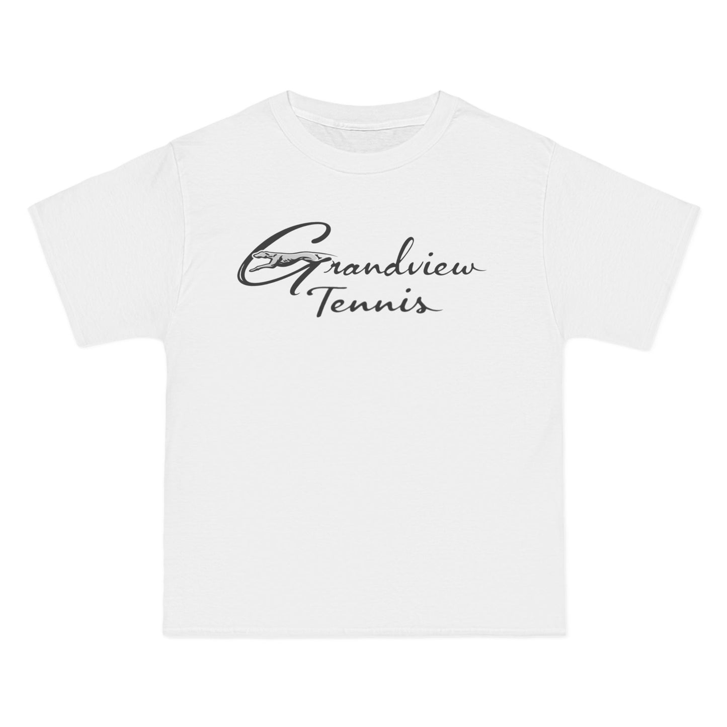 'Grandview Tennis' Graphic Tee with Racket Design