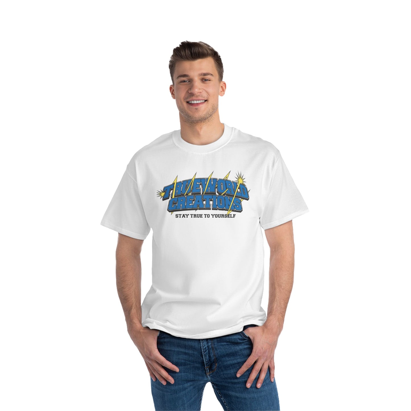 Vibrant TWC Graphic Tee, Stay True to Yourself Shirt, for Creatives