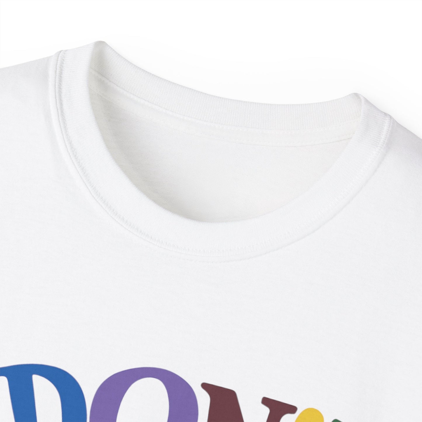 Colorful Statement Tee - 'I Don't Smoke' - true world creations graphic