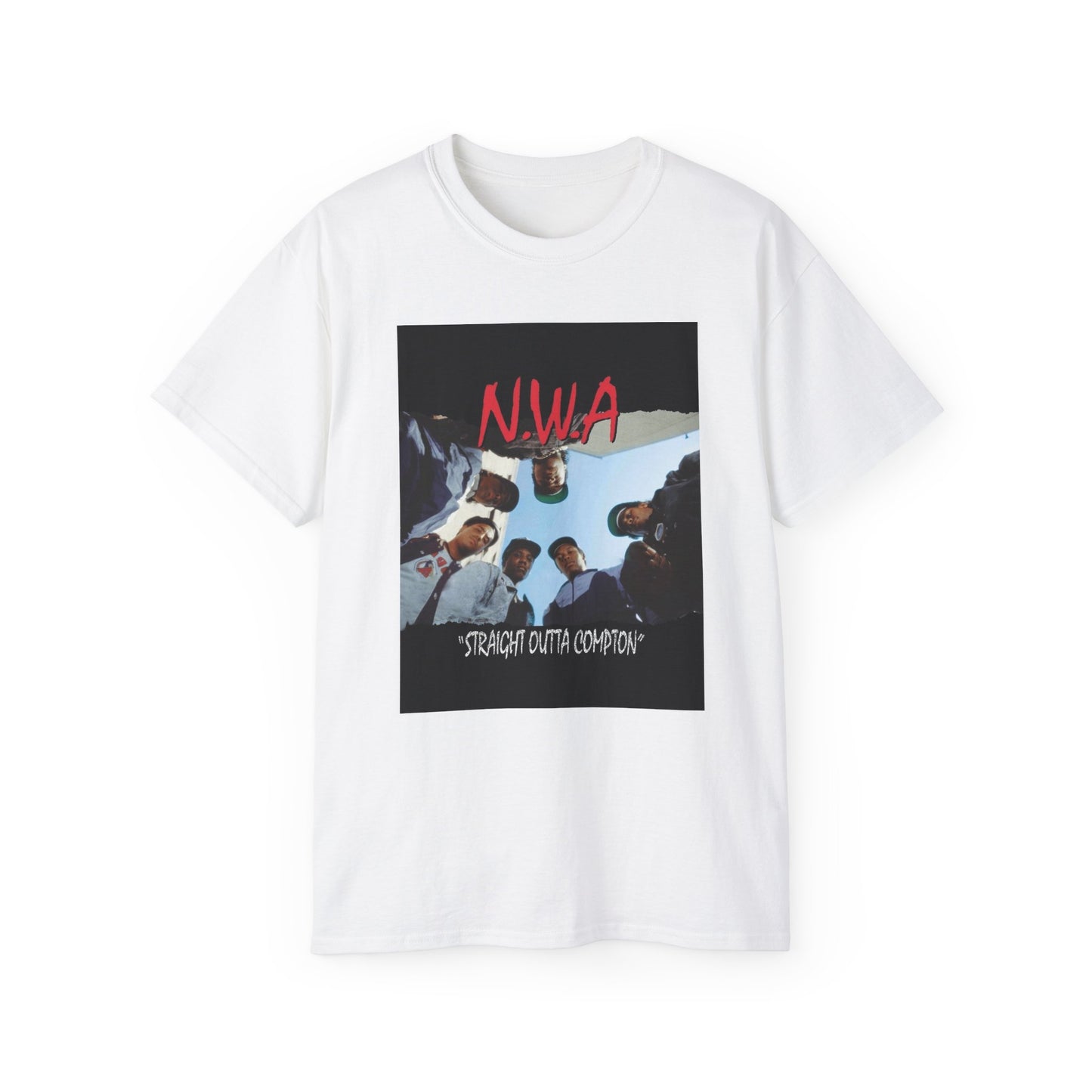 Retro Hip-Hop N.W.A Graphic Tee - 'Straight Outta Compton'