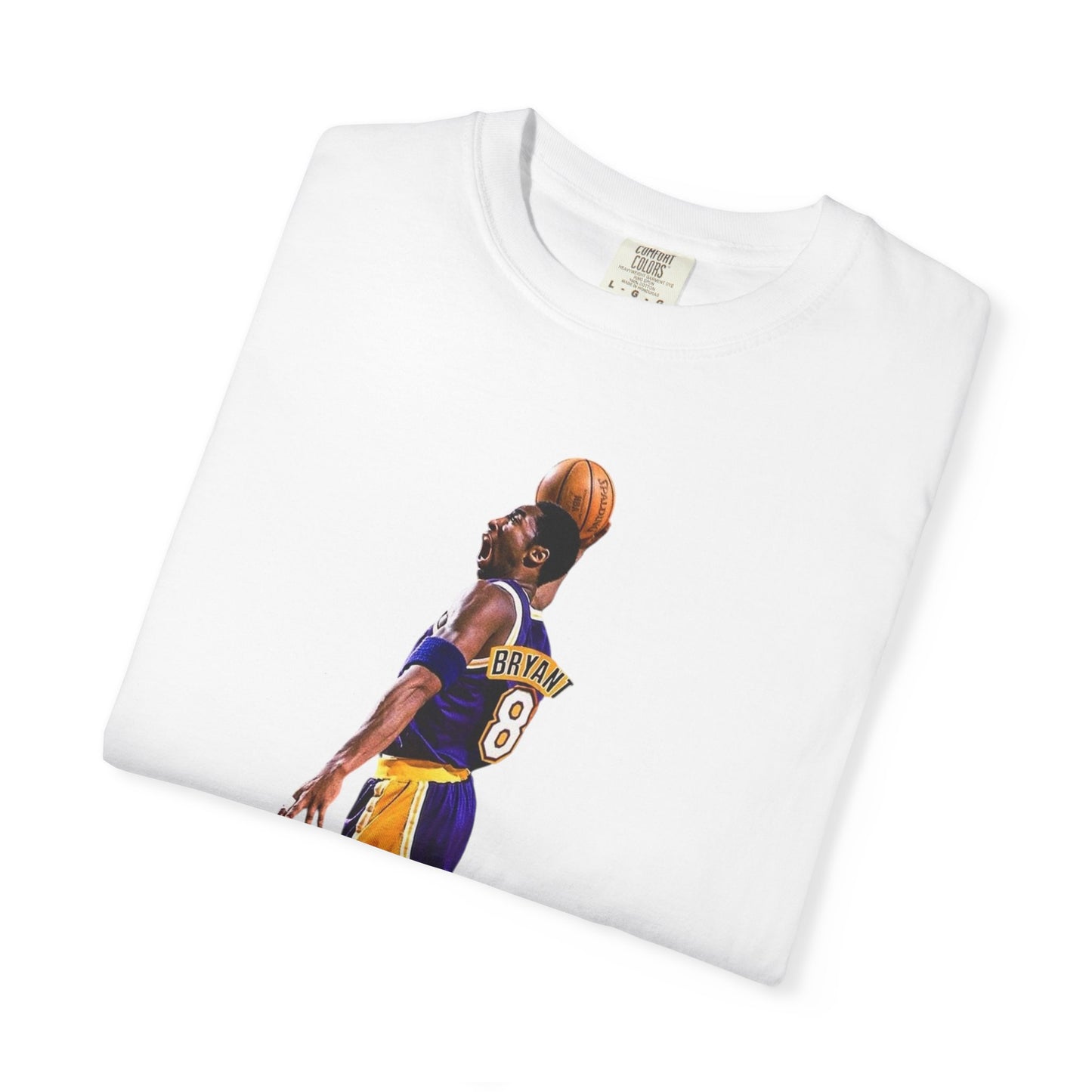 Basketball Dunk T-Shirt — Retro #8 Los Angeles Hoops Tee