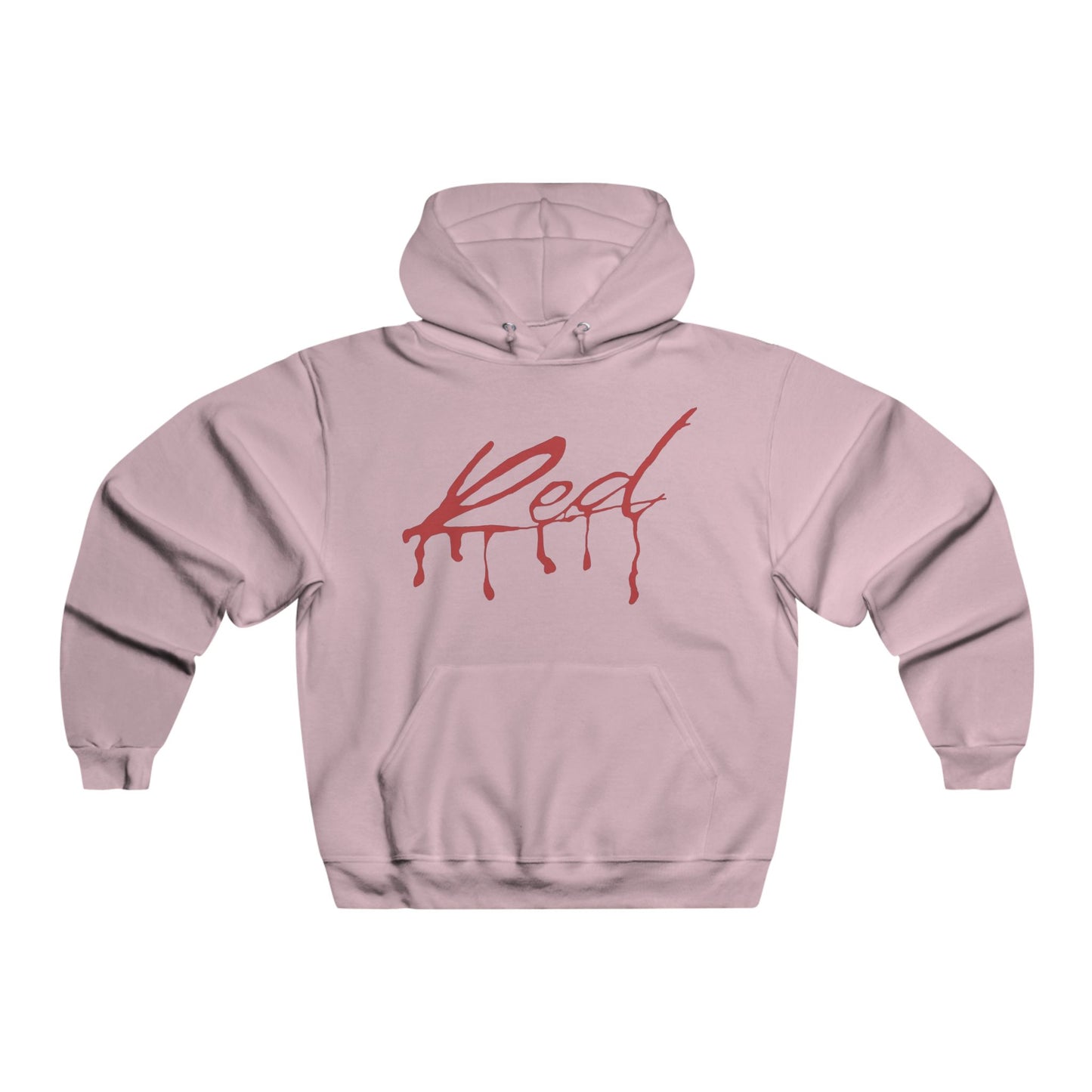 Red Drip Carti Hoodie — Graphic Streetwear Pullover with 'Red' Dripping Script