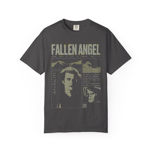 Fallen Angel Graphic T-Shirt — Vintage Anakin Comic Design