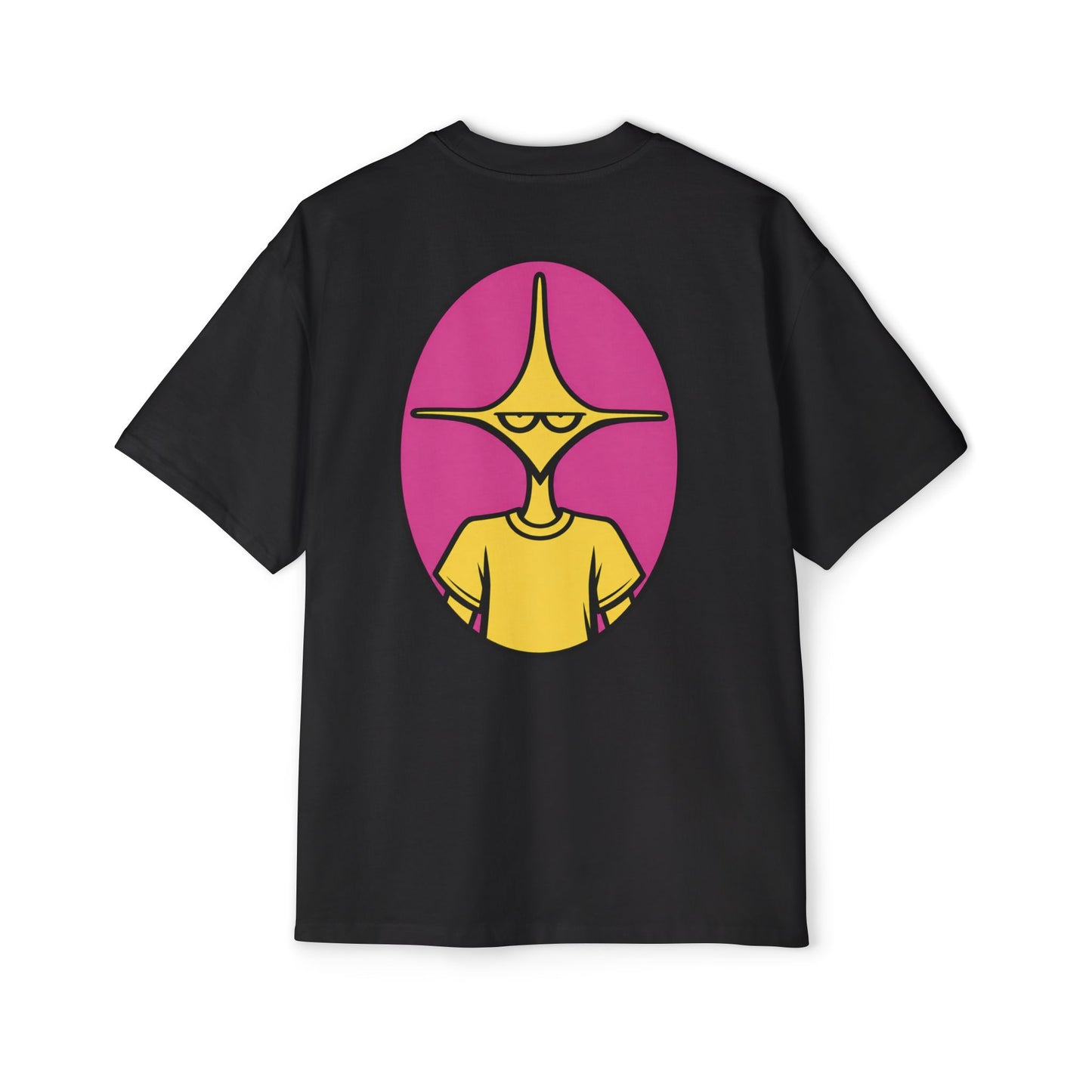 True World Creations Logo & Retro Alien Back Print