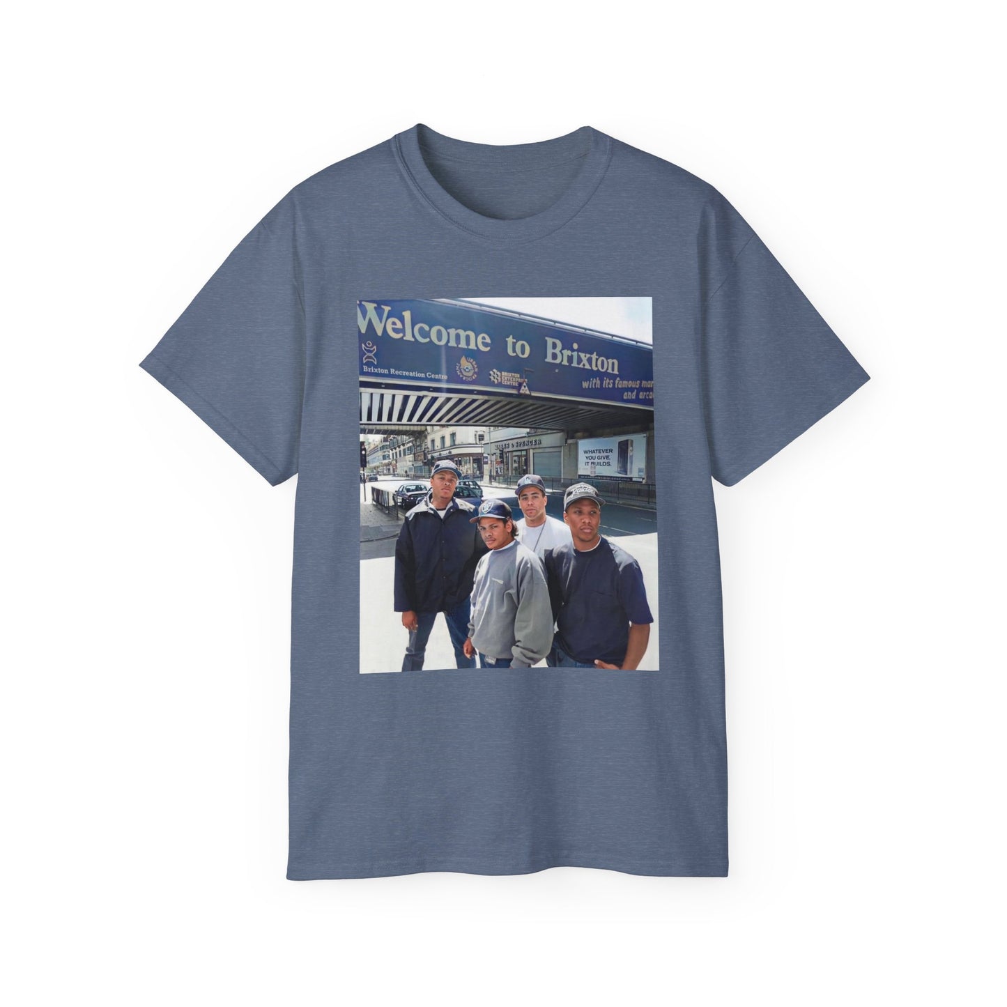 Welcome to Brixton Tee, Vintage Graphic T-Shirt