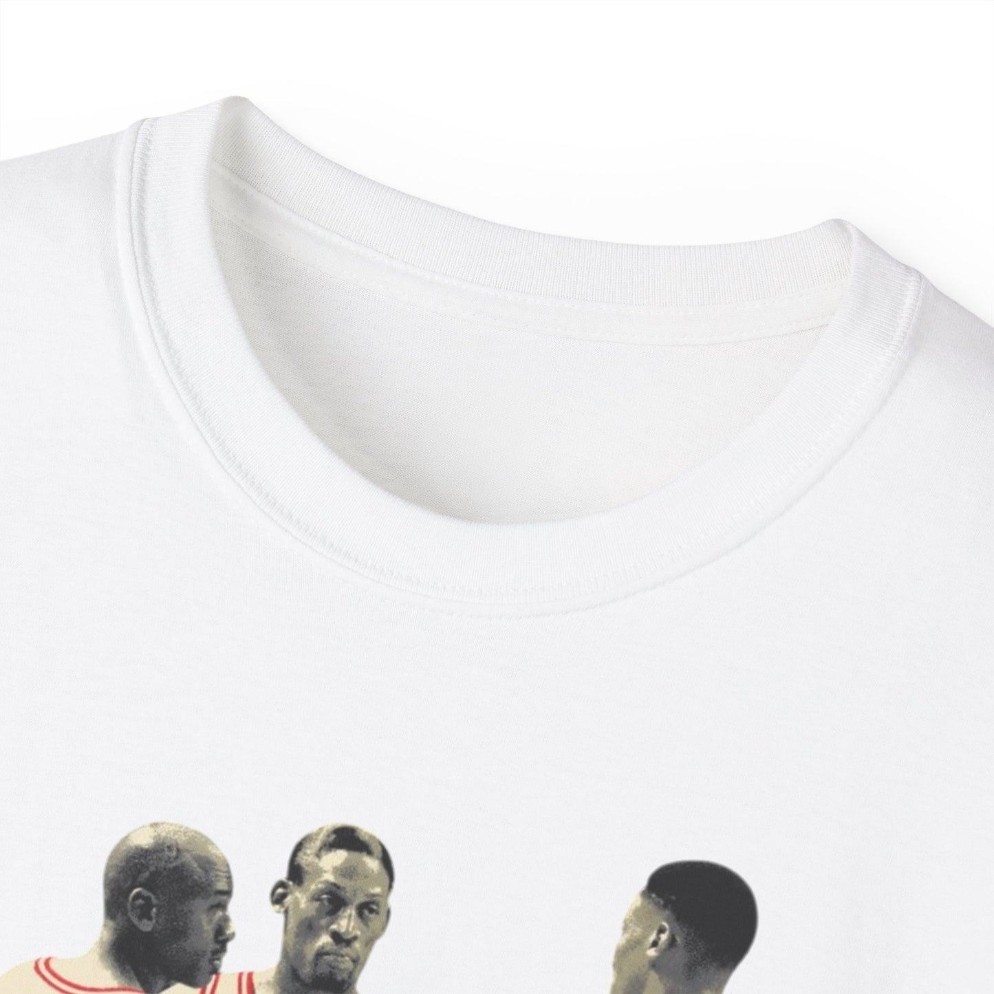 Vintage Basketball Legends trio Tee - Retro Chicago Players Graphic
