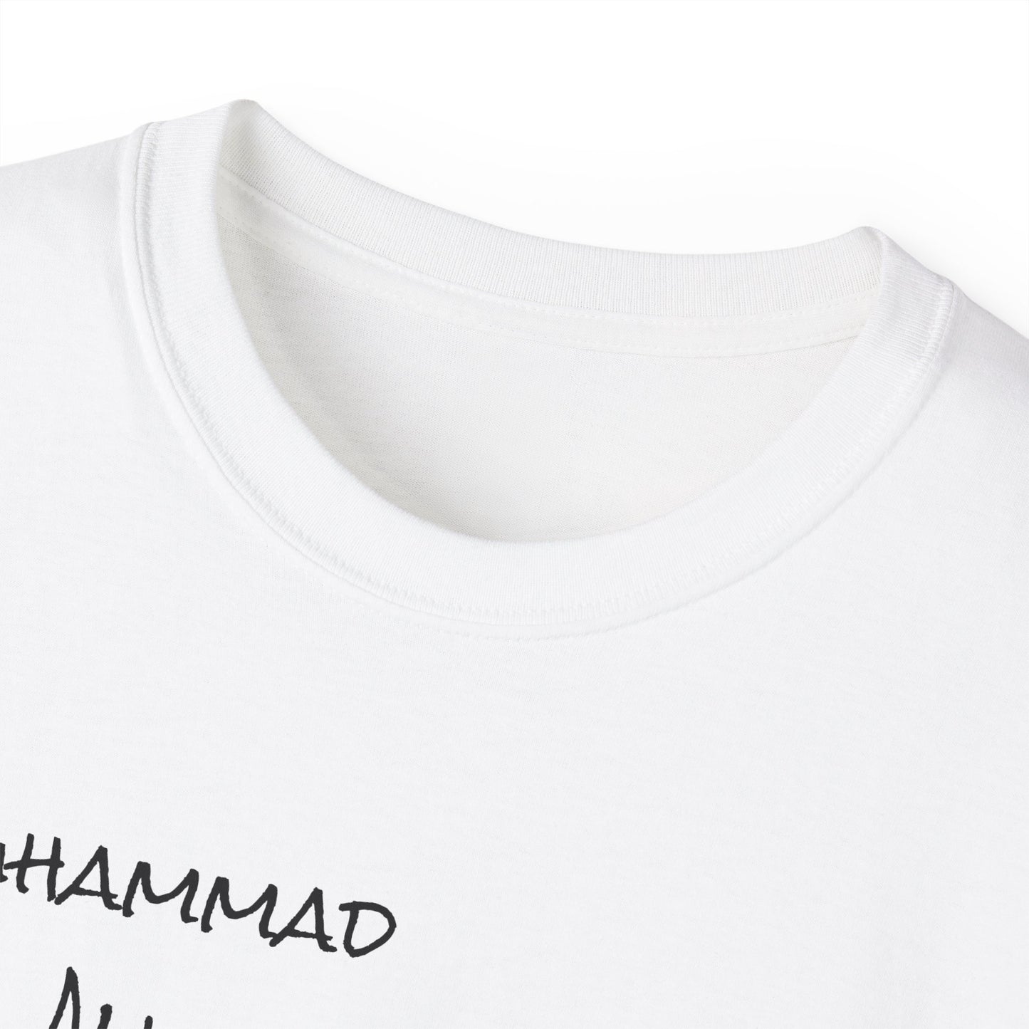 Muhammad Ali Tribute Unisex Cotton Tee - Vintage Boxing Graphic Shirt