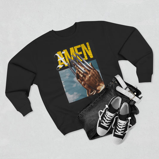 X-Men Inspired Unisex Crewneck Sweatshirt, Graphic Sweatshirt, Vintage Style Apparel, Superhero Gift, Casual Wear, Comic Book Fashion
