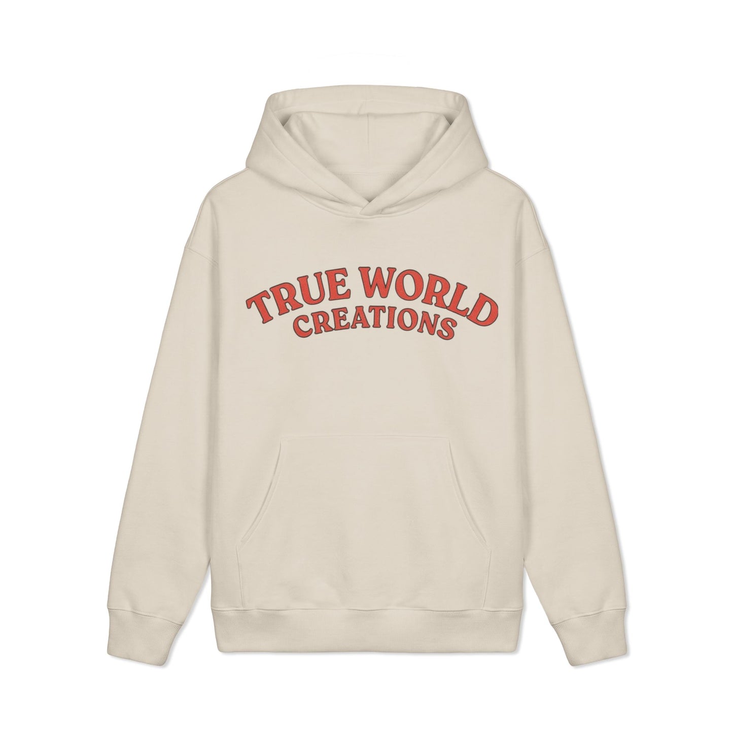 True World Creations Hoodie — Vintage  Angel Graphic Hooded Sweatshirt