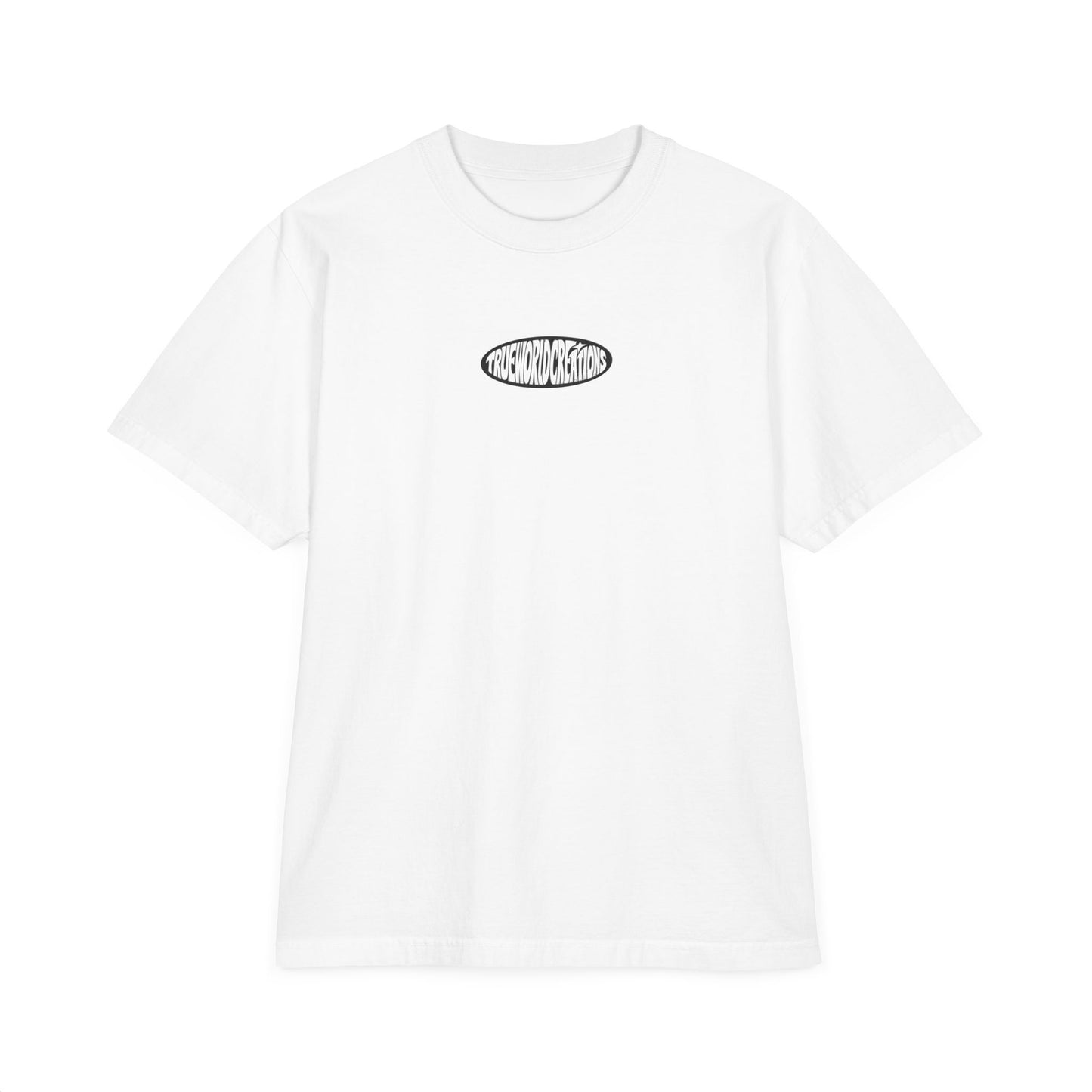 TrueWord Creations Graphic T-Shirt — Minimal Oval Logo Tee